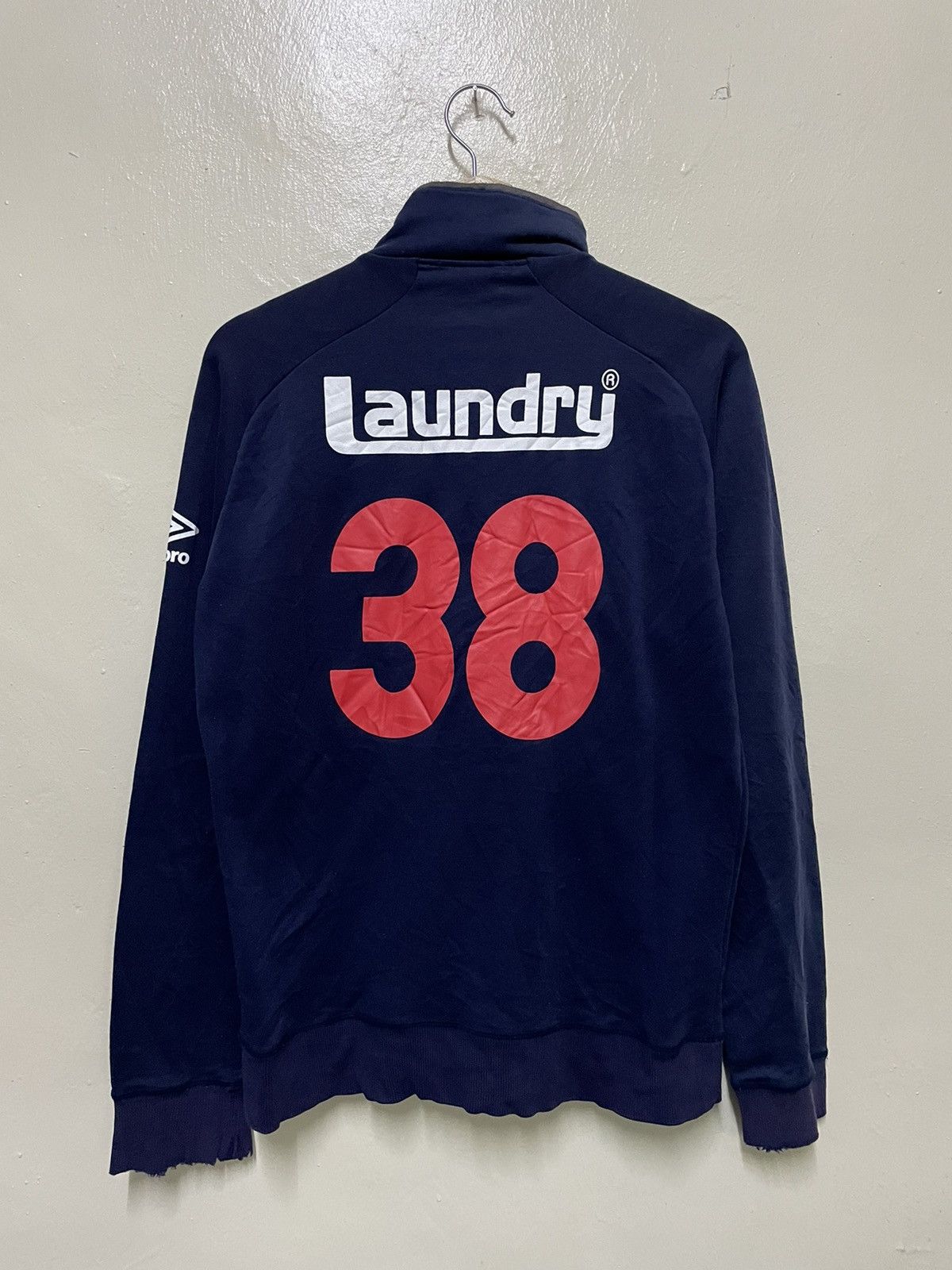 Umbro × Vintage Vintage Umbro x Laundry Zipper Sweater Rare Size US M / EU 48-50 / 2 - 6 Thumbnail