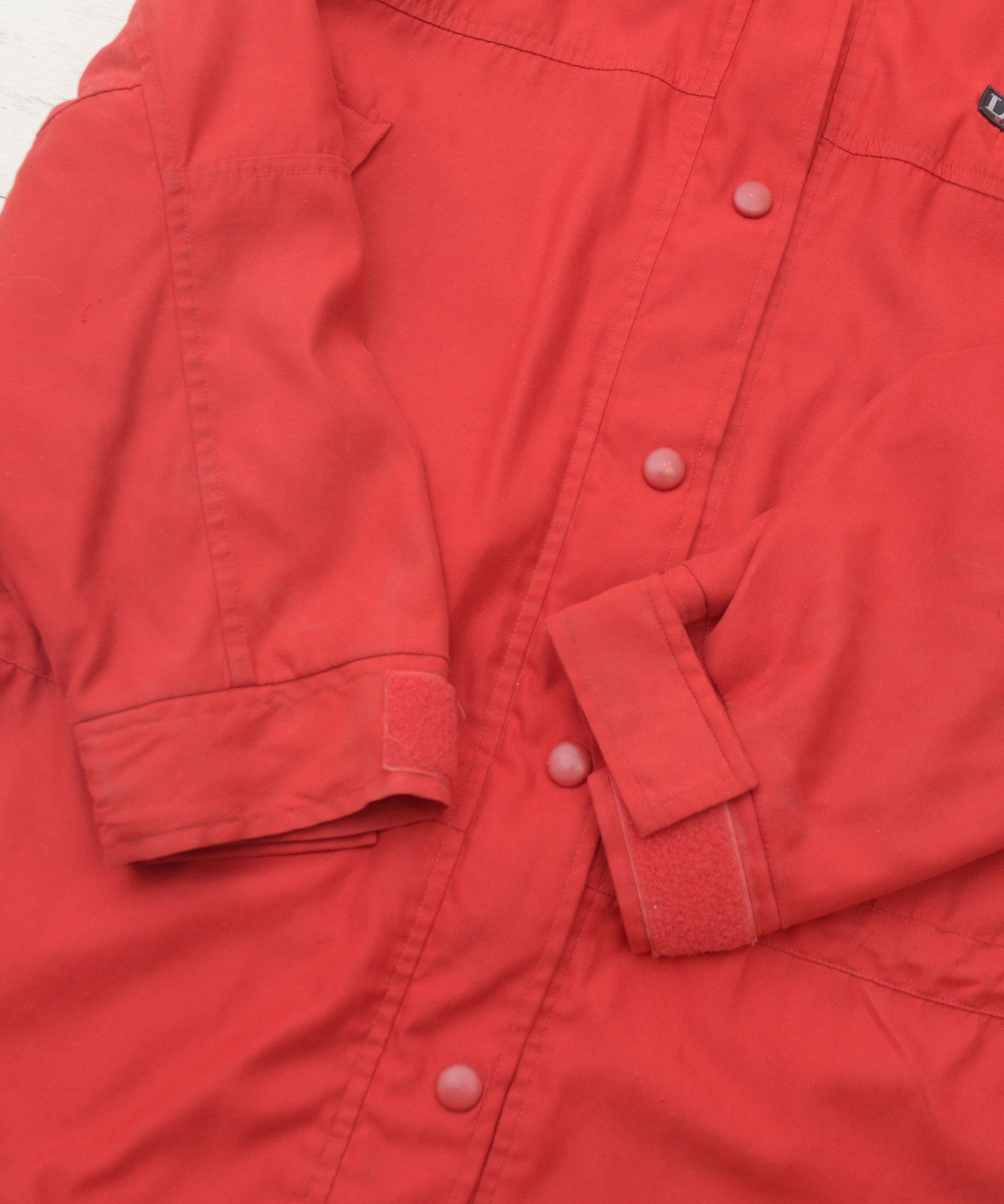 Lauren Ralph Lauren × Vintage VINTAGE 90’S LAUREN RALPH LAUREN Light RED PARKA JACKET Size US S / EU 44-46 / 1 - 6 Thumbnail