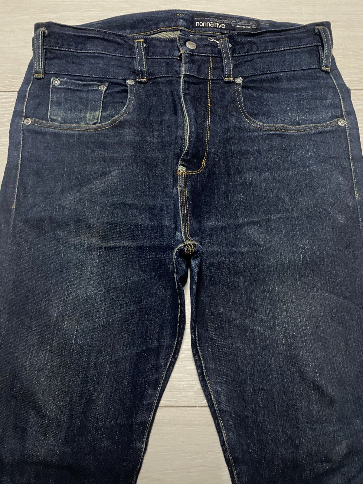 Nonnative × Undercover Vintage Nonative Durable Garment High Rised Skinny Jeans Size US 32 / EU 48 - 3 Thumbnail