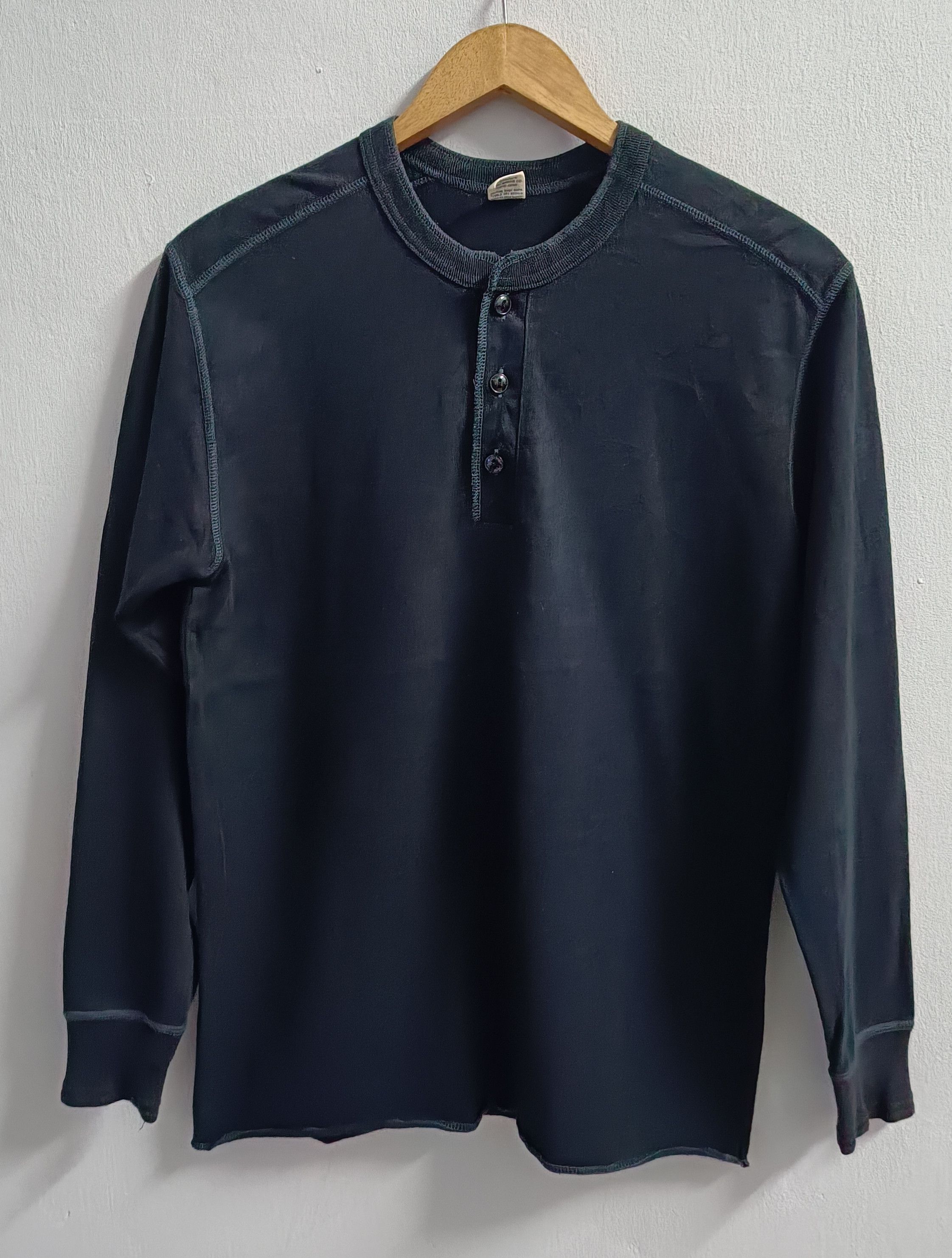 Pherrow's 🔥🔥 Pherrow's Henley Neck Model Classic Long Sleeve Tee Size US L / EU 52-54 / 3 - 1 Thumbnail