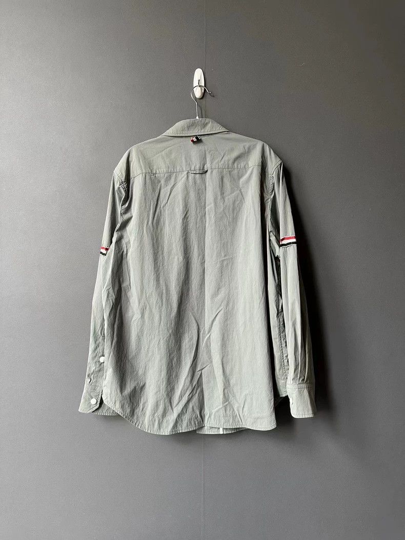 Thom Browne Thom Browne size2 Gray two-sleeved shirt jacket Size US M / EU 48-50 / 2 - 2 Thumbnail