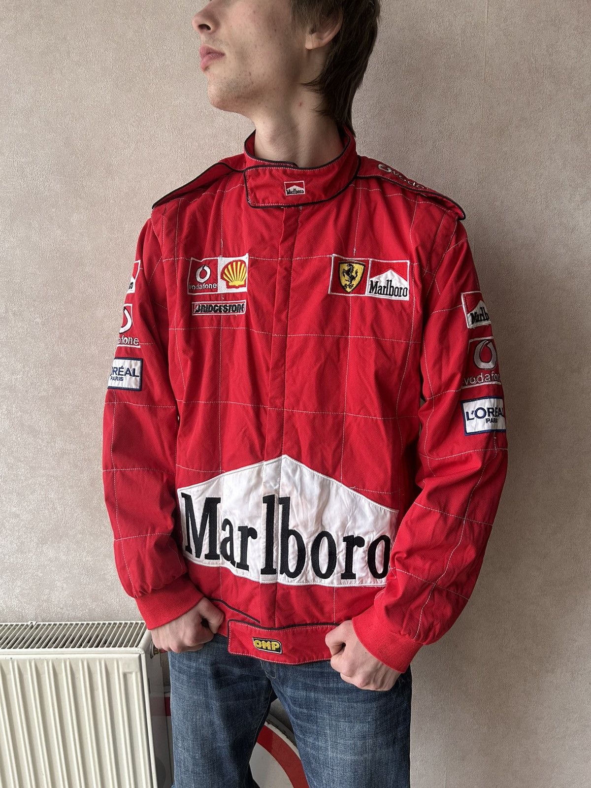 Ferrari Vintage F1 Ferrari Marlboro Racing Jacket Michael Schumacher Size US L / EU 52-54 / 3 - 1 Thumbnail