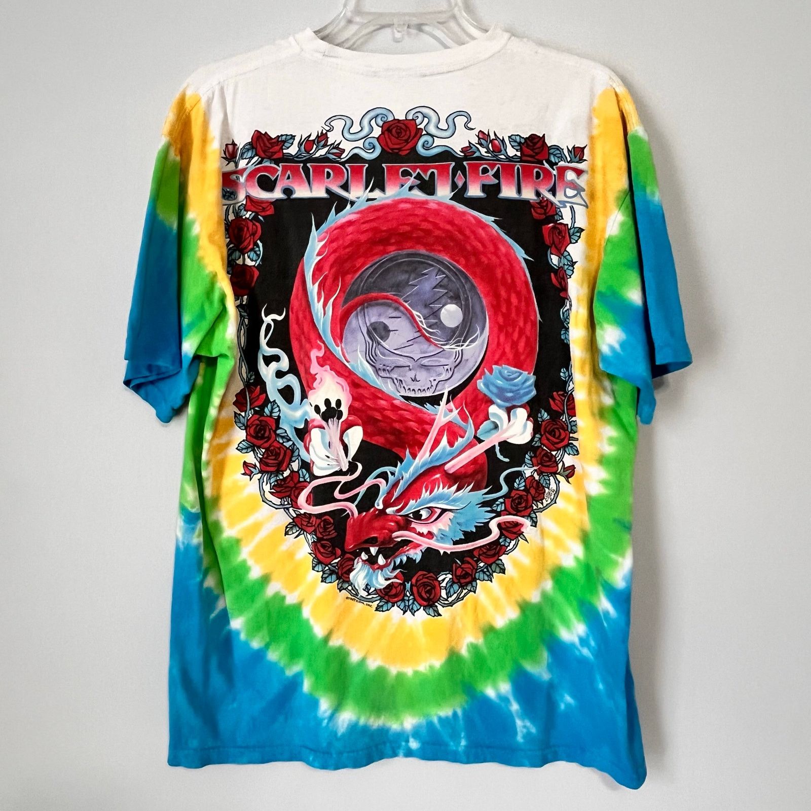 Liquid Blue Vintage 1997 Grateful Dead Scarlet Fire Tee Shirt L 90's Size US L / EU 52-54 / 3 - 5 Thumbnail