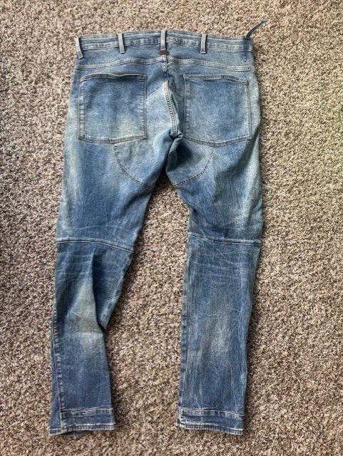 G-Star 5620 3D Zip Knee Skinny Jeans Size US 38 / EU 54 - 7 Thumbnail