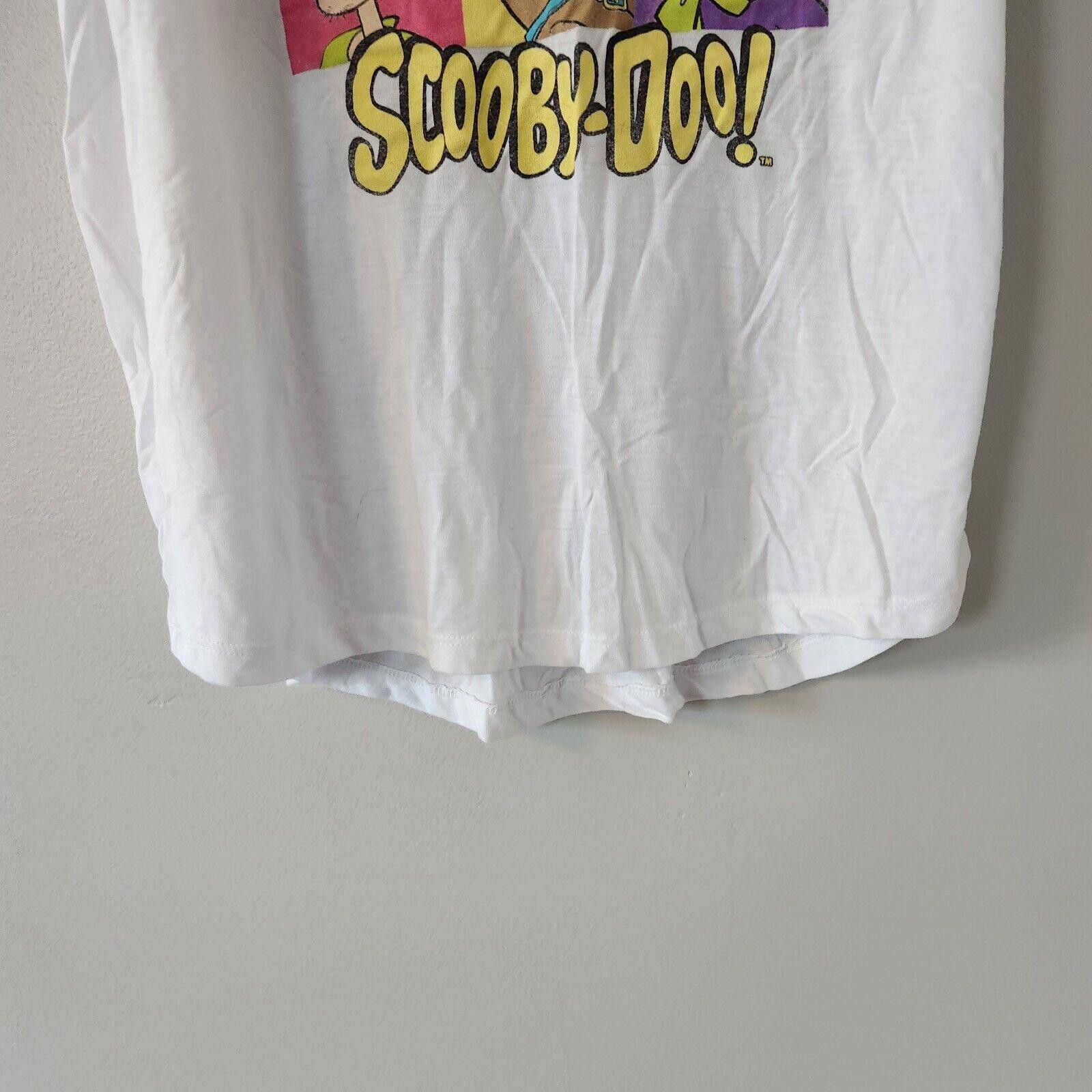Warner Bros Womens Scooby Doo Short Sleeve Tshirt White Size 3XL Size 3XL / US 20-22 - 3 Thumbnail