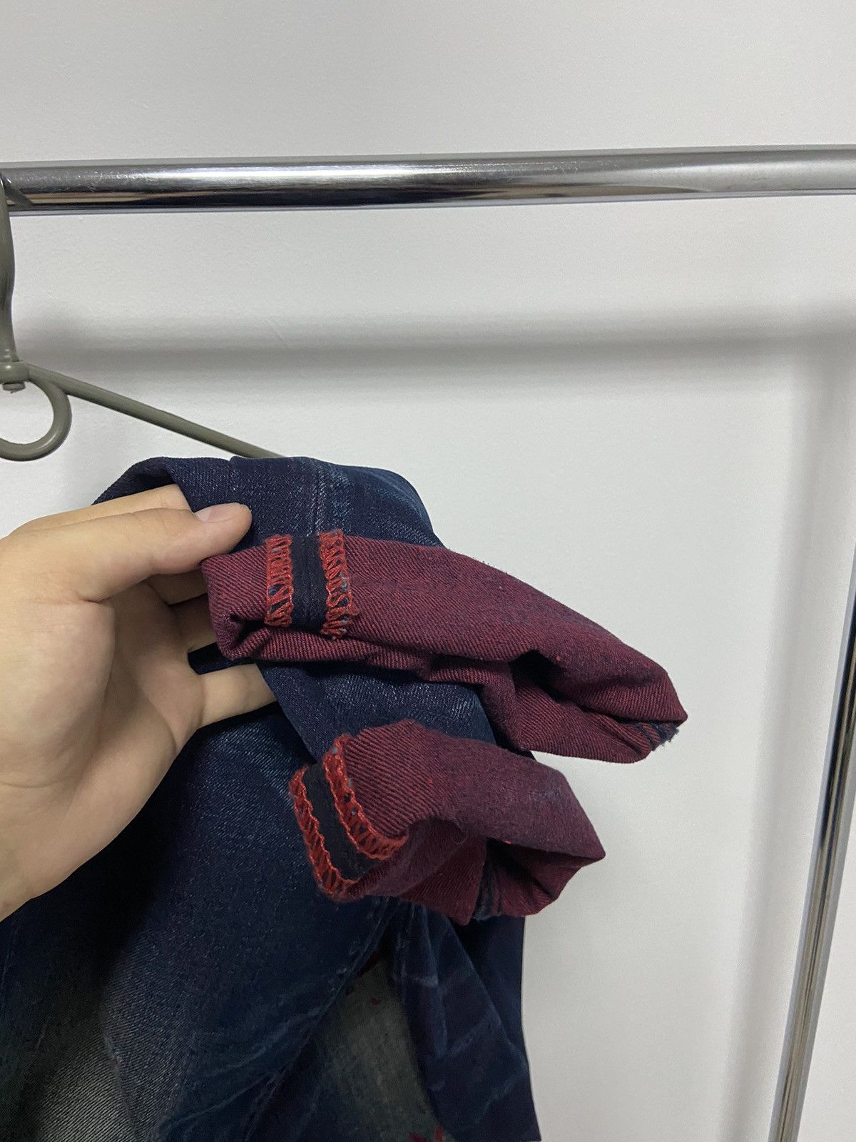 True Religion × Vintage True Religion jeans Pants Selvedge Vintage Y2K Distressed Size US 34 / EU 50 - 8 Thumbnail
