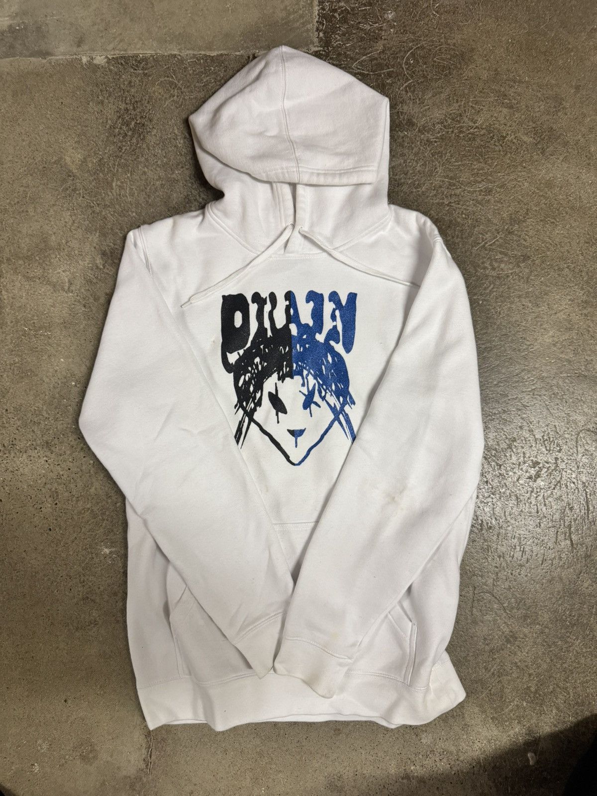 Drain Gang × Sad Boys Bladee Alien Hoodie 2019 Size US M / EU 48-50 / 2 - 1 Thumbnail