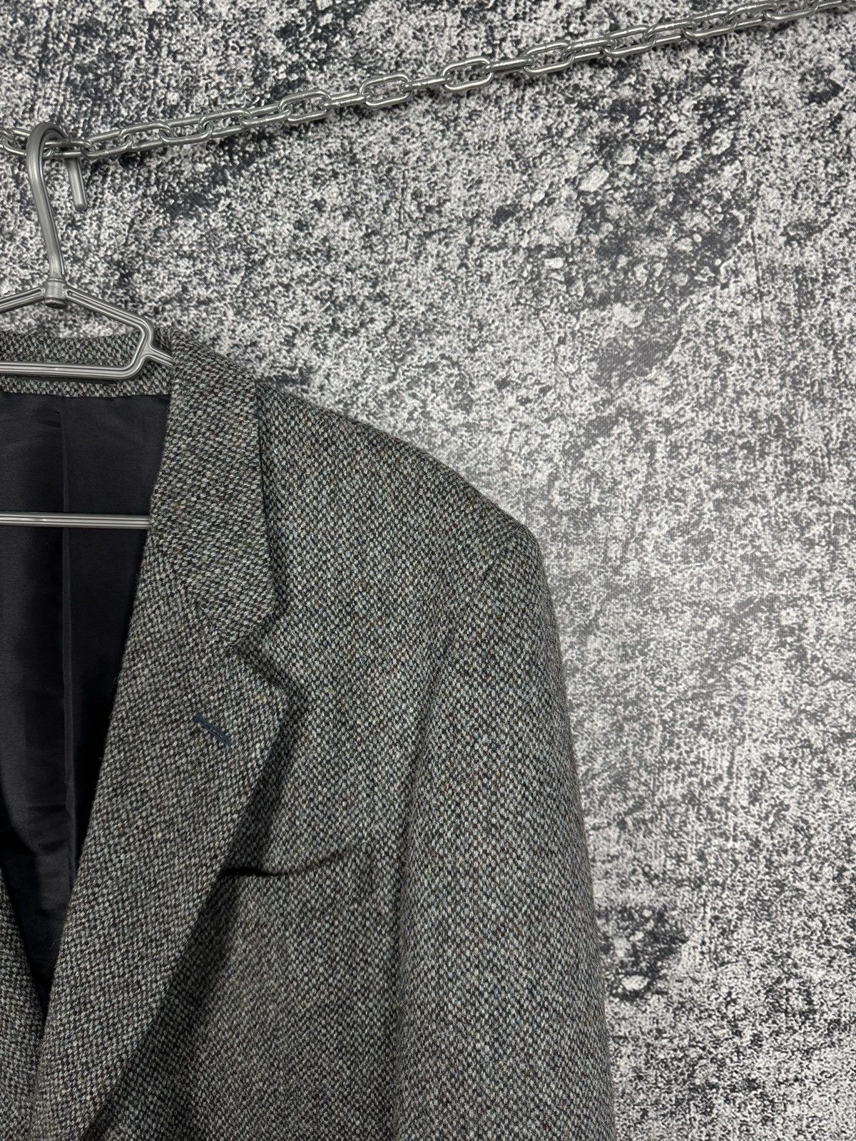 Harris Tweed Men’s Harris Tweed Vintage Wool Blazer Jacket Size 44in Size 44S - 2 Thumbnail