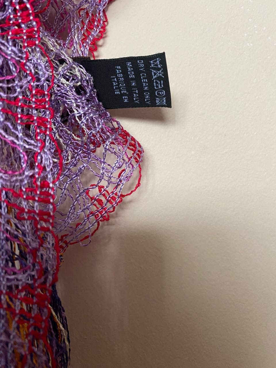 Missoni Vintage Missoni Multicolour Scarf Knitwear Poncho Size ONE SIZE - 3 Thumbnail