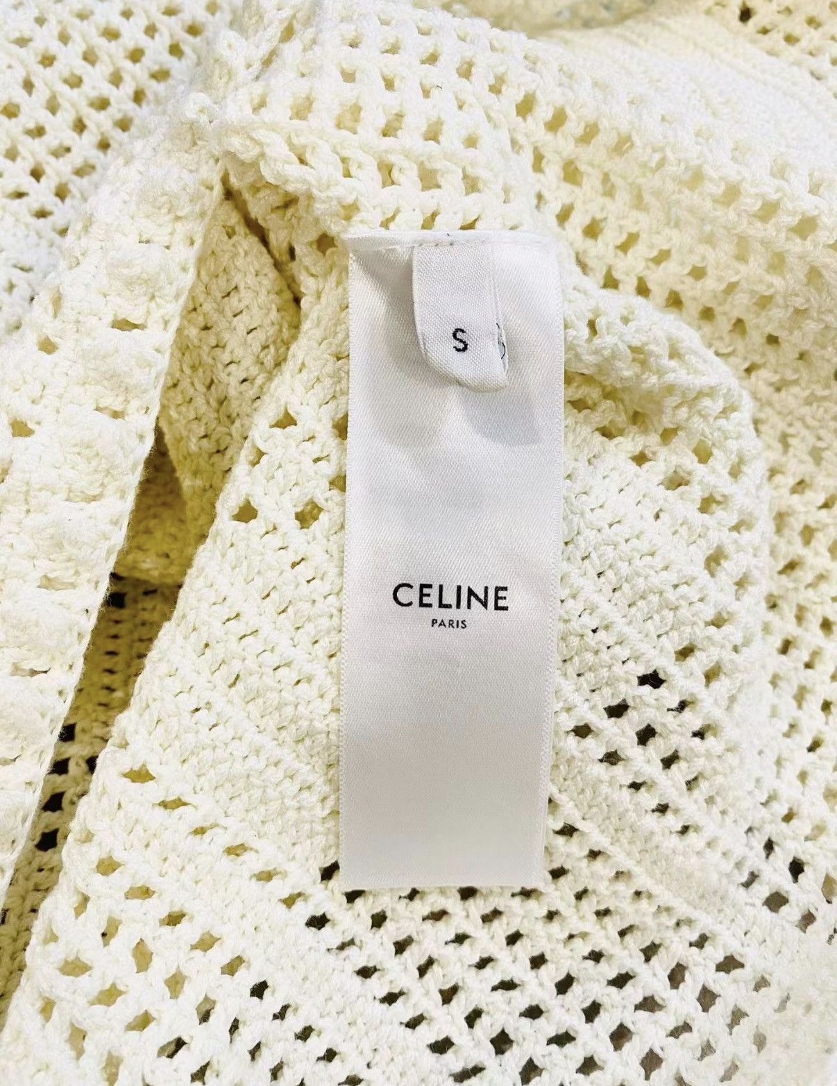 Celine Celine cut-out knit cardigan J33 Size S / US 4 / IT 40 - 5 Thumbnail