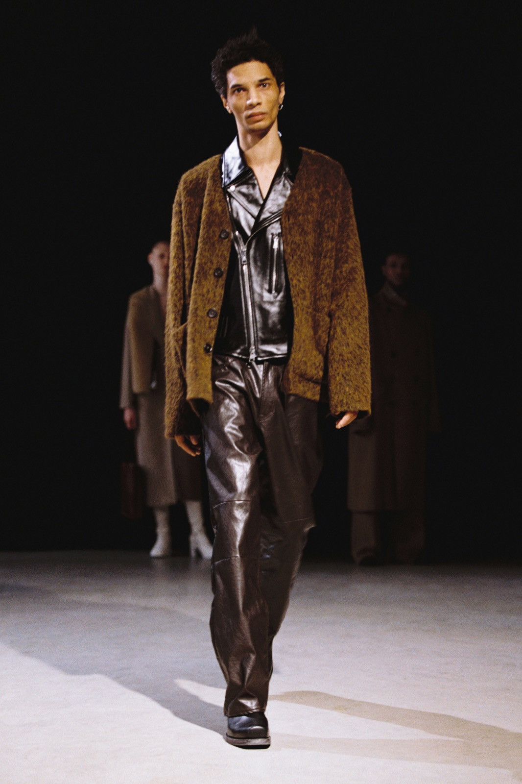 Our Legacy FW21 Grail Our Legacy wool alpaca brown cardigan sweater Size US M / EU 48-50 / 2 - 1 Thumbnail