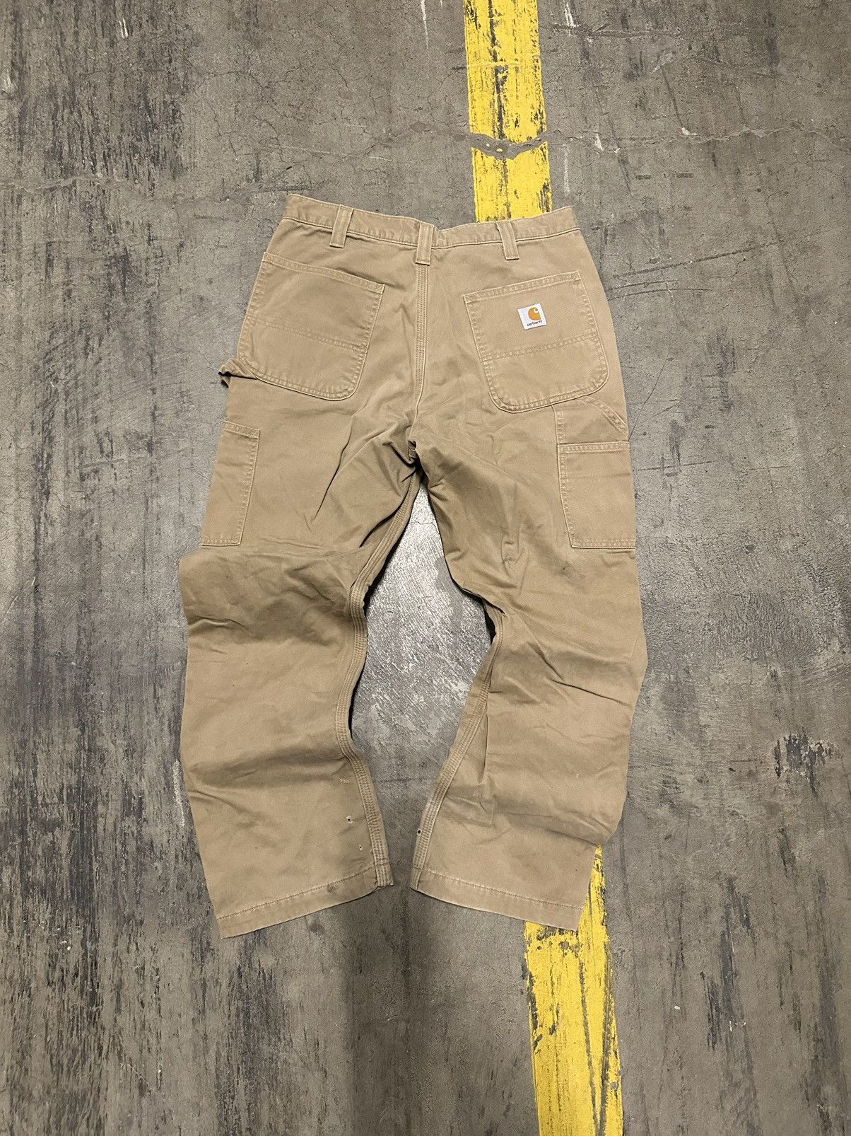 Carhartt × Vintage Y2K carhartt plaid lined jeans Size US 33 - 1 Thumbnail