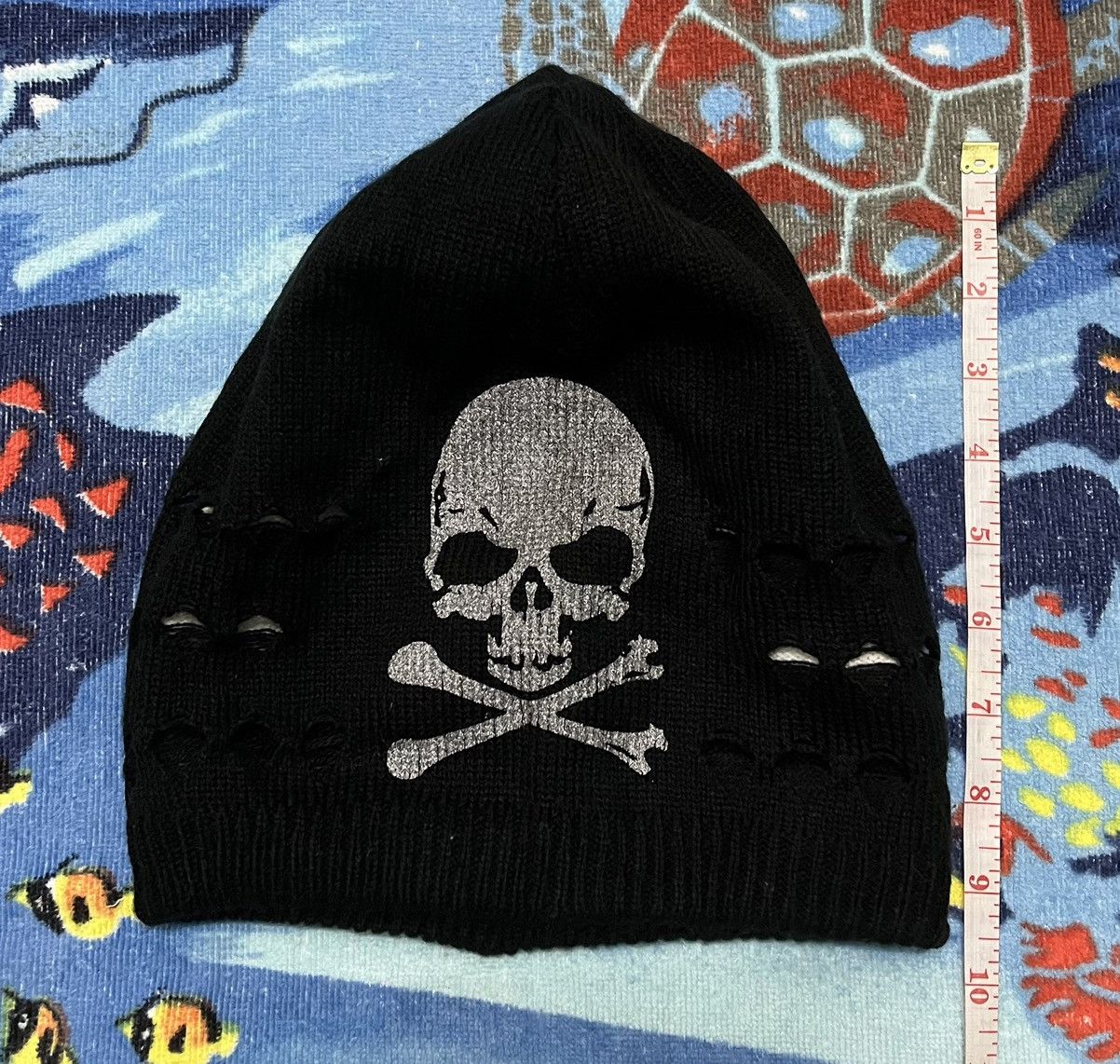 Japanese Brand Japanese Brand Punk Design Skulls Beanies x Rare Size ONE SIZE - 10 Thumbnail