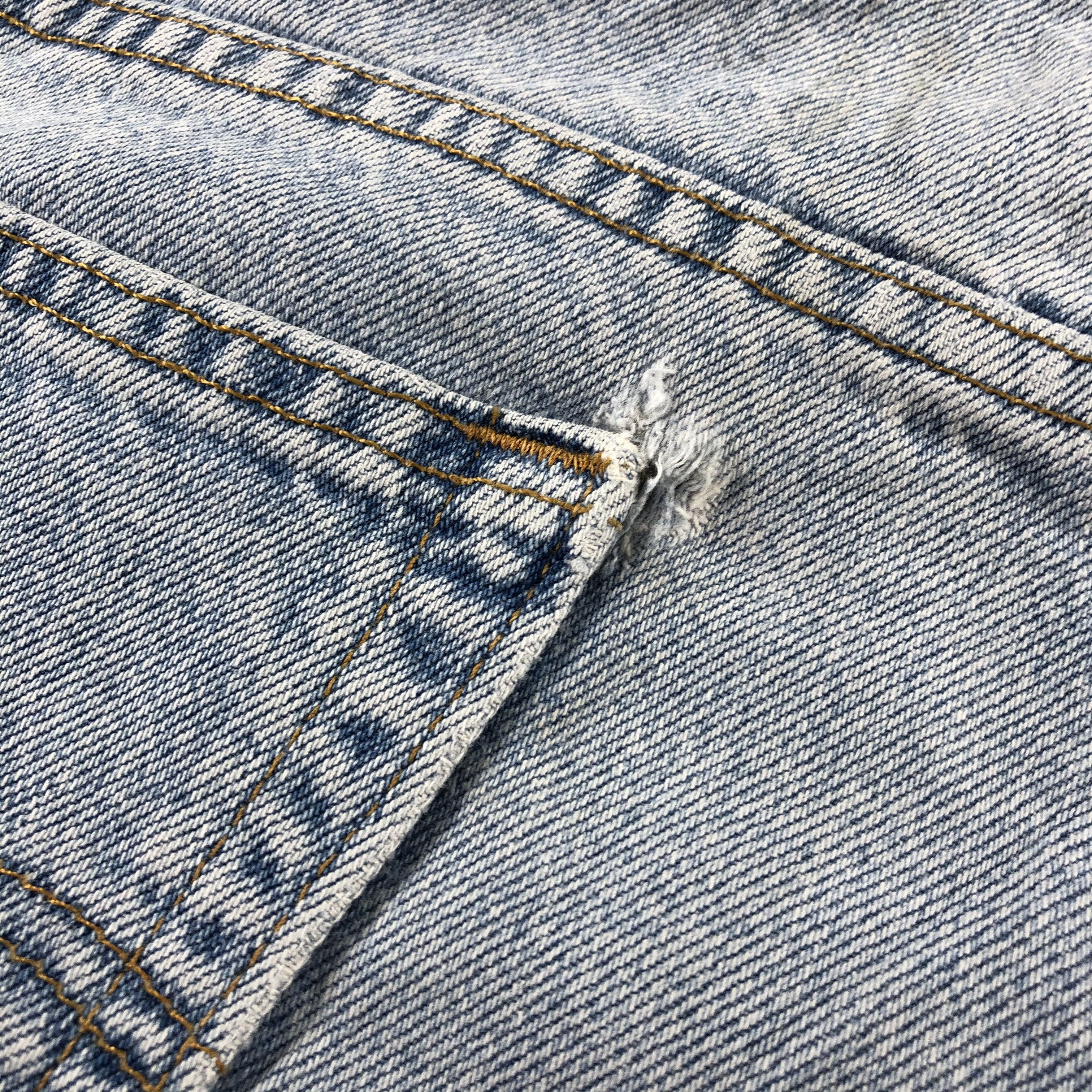 Levi's 90s Vintage Light Wash Levis Jeans-J2503 Size US 41 - 8 Thumbnail