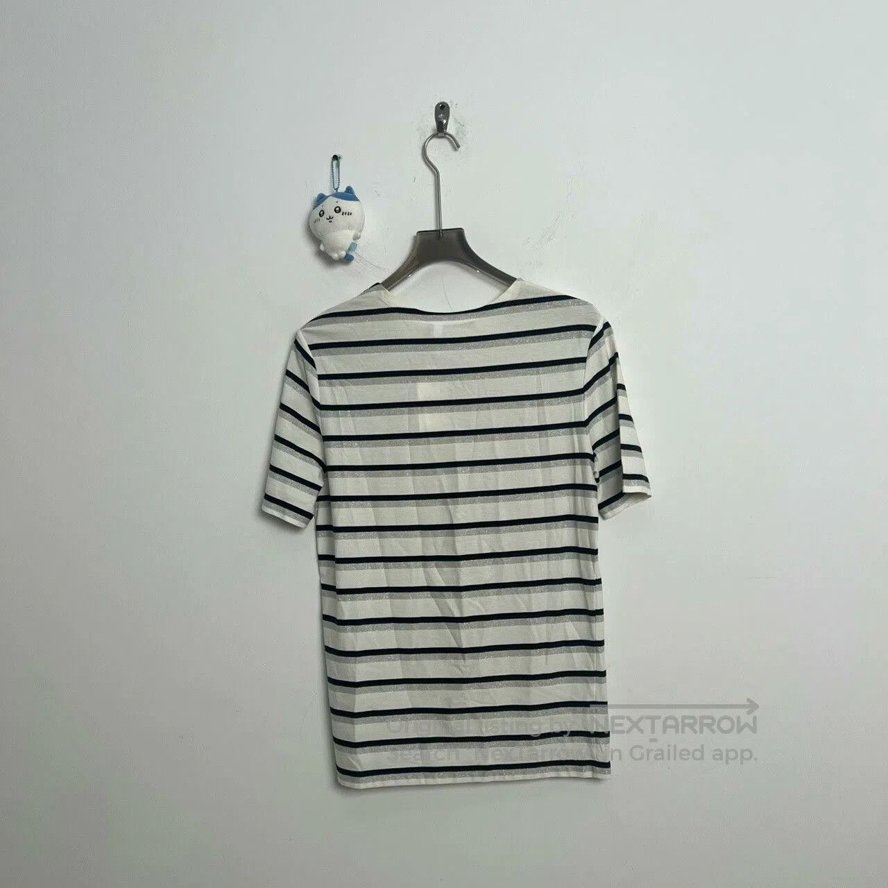 Louis Vuitton Louis Vuitton Striped Embroidered Logo T-Shirt. Size US S / EU 44-46 / 1 - 2 Thumbnail
