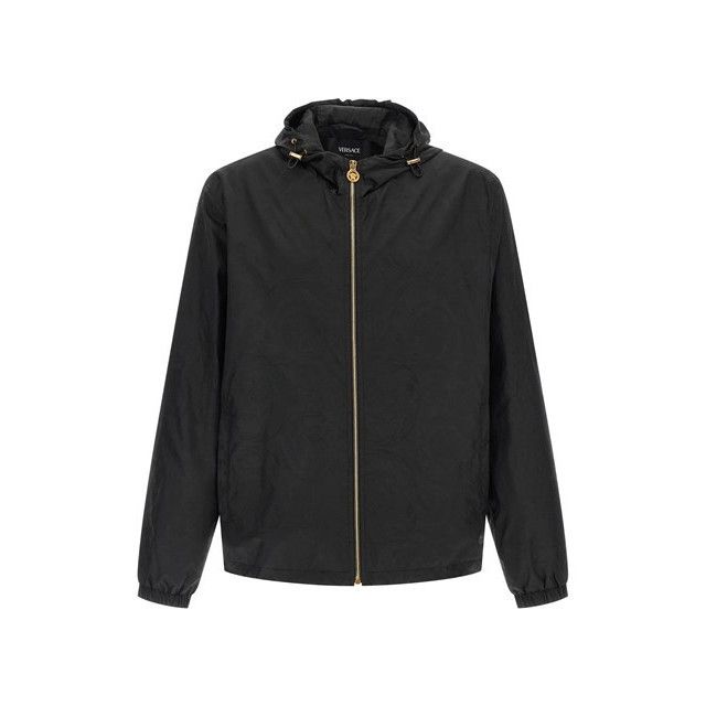 Versace VERSACE Barocco Black Nylon Jacket New & Authentic (Men's si Size US XXL / EU 58 / 5 - 1 Thumbnail
