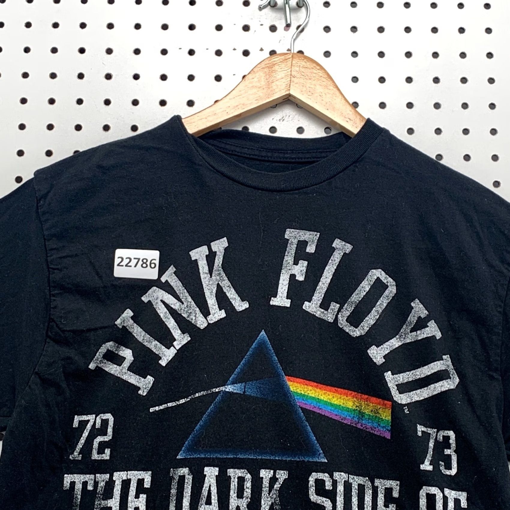 Vintage Pink Floyd Shirt Black The Dark Side Of The Moon Band TEE Adult Medium Mens Size US M / EU 48-50 / 2 - 6 Thumbnail