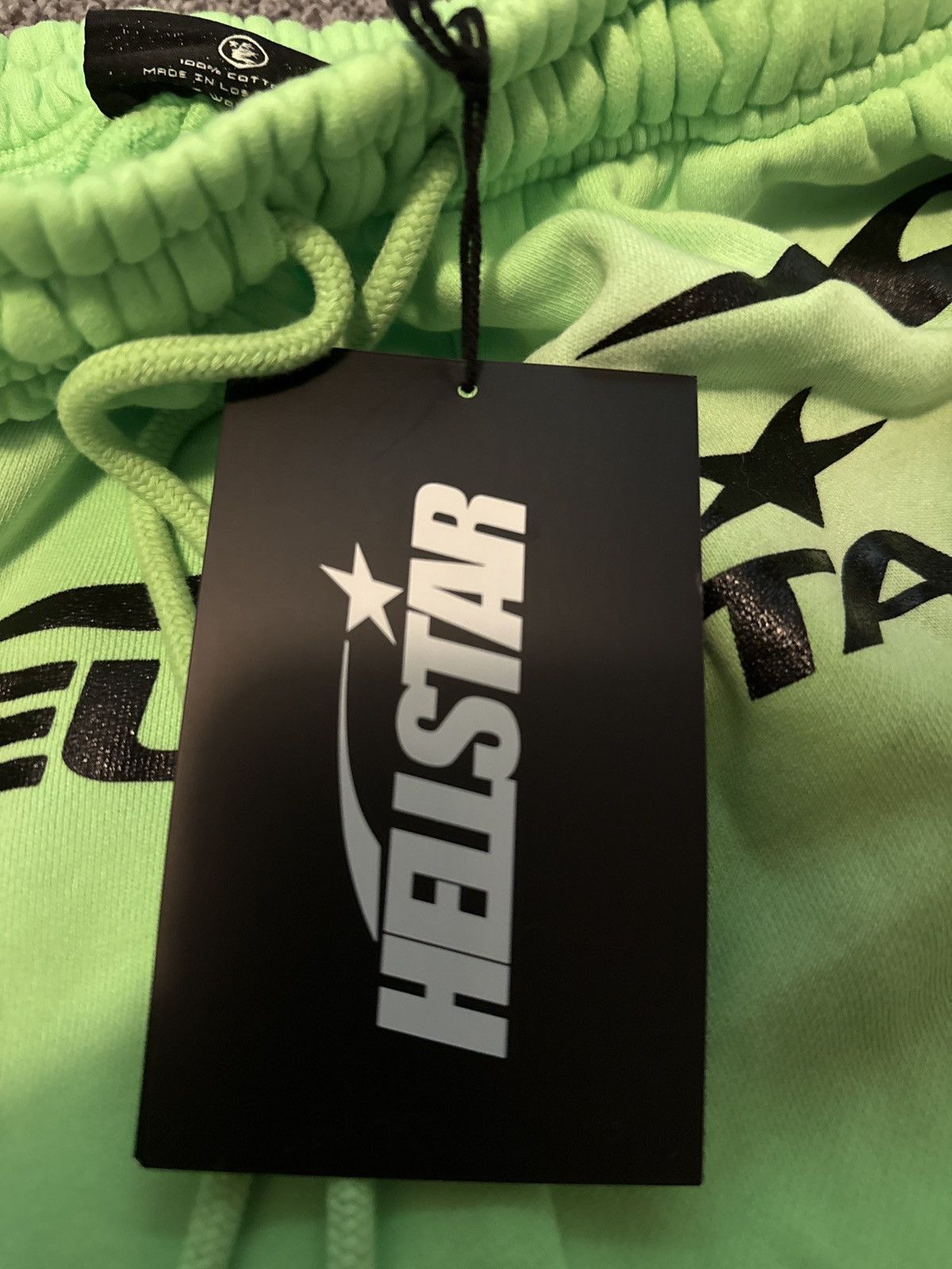 HELLSTAR 🔥🔥 Hellstar Neon Green shorts - size Small BNWT🔥🔥 Size US 31 - 4 Thumbnail