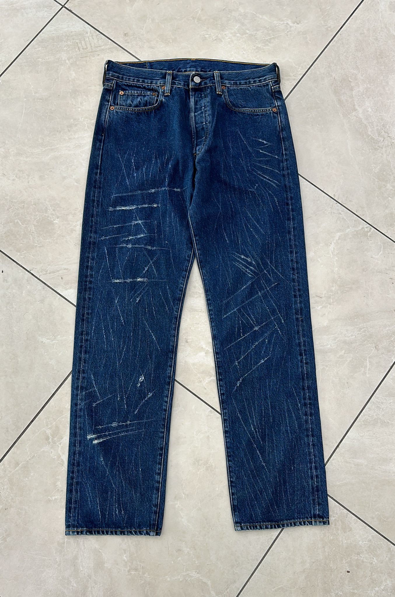 Levi's Vintage Clothing LVC SAMPLE Levi's Vintage Clothing 1984 501XX Selvedge Jean Size US 32 / EU 48 - 2 Thumbnail
