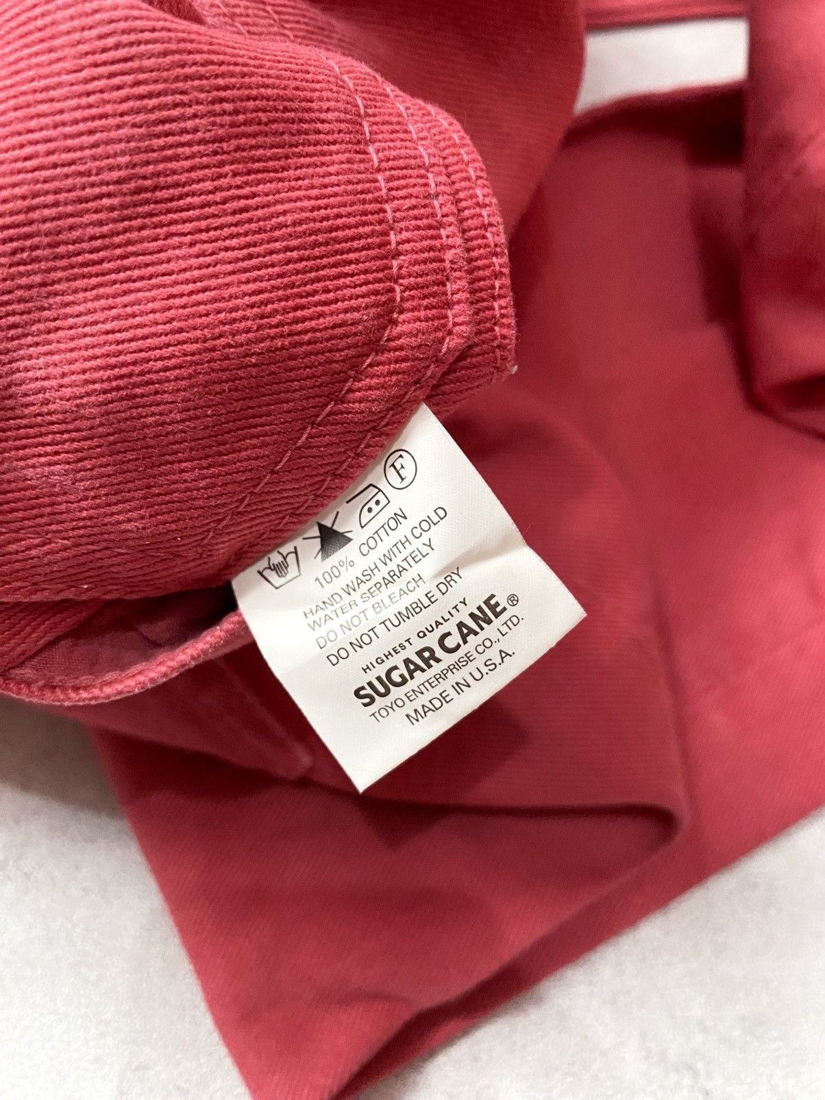 Sugar Cane 🔥RARE🔥 VTG SUGAR CANE RED DENIM Size US 31 - 16 Thumbnail