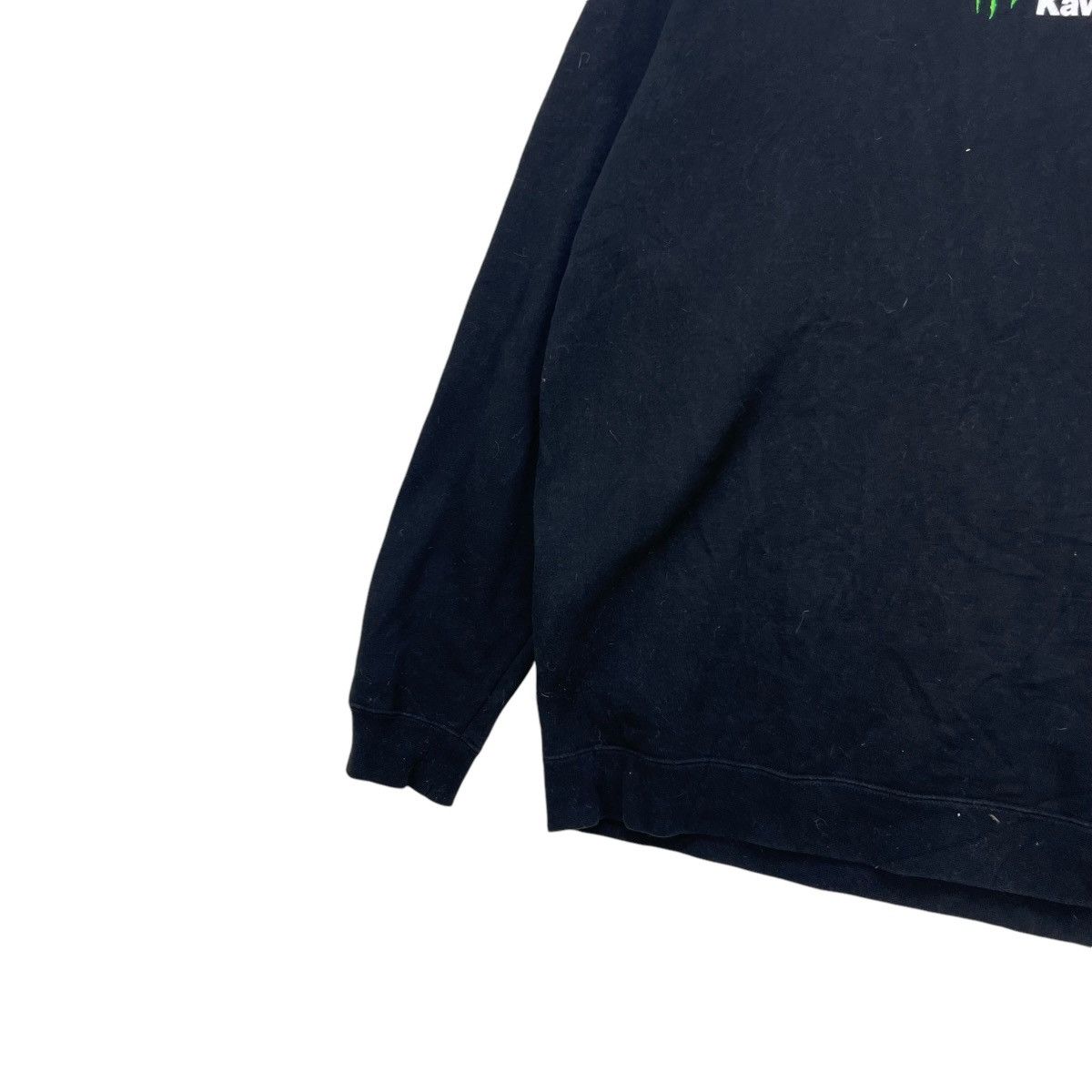 Vintage 💥Kawasaki Monster Energy Pull Over Sweatshirt Size US XL / EU 56 / 4 - 4 Thumbnail