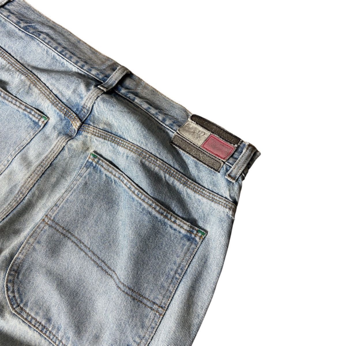 Tommy Jeans × Vintage Vintage 90s Tommy Jeans Cargo Baggy Denim Pants Size US 34 / EU 50 - 5 Thumbnail