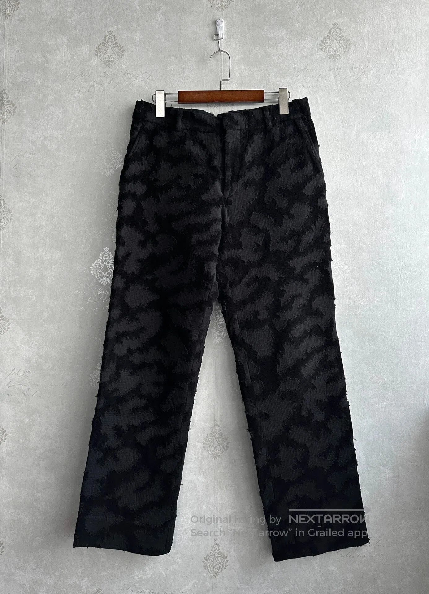 Jean Paul Gaultier Jean paul gaultier Gaultier Erosive Pattern Long Pants| Size US 32 / EU 48 - 1 Thumbnail