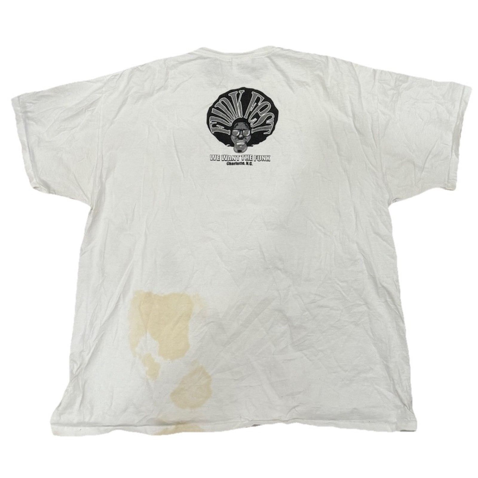 Vintage Funk Fest 2014 Festival Tee 2XL Port & Co Sparkle Stains Size US XXL / EU 58 / 5 - 3 Thumbnail