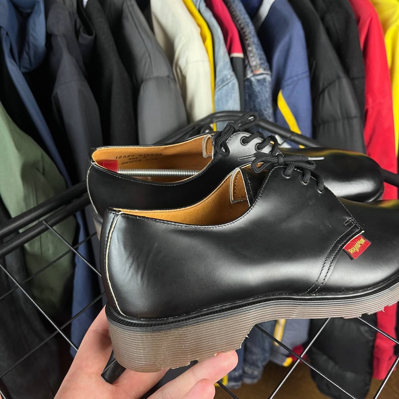 Dr. Martens RARE Dr Martens Royal Mail One In A Million Leather Shoes Size US 10 / EU 43 - 8 Thumbnail