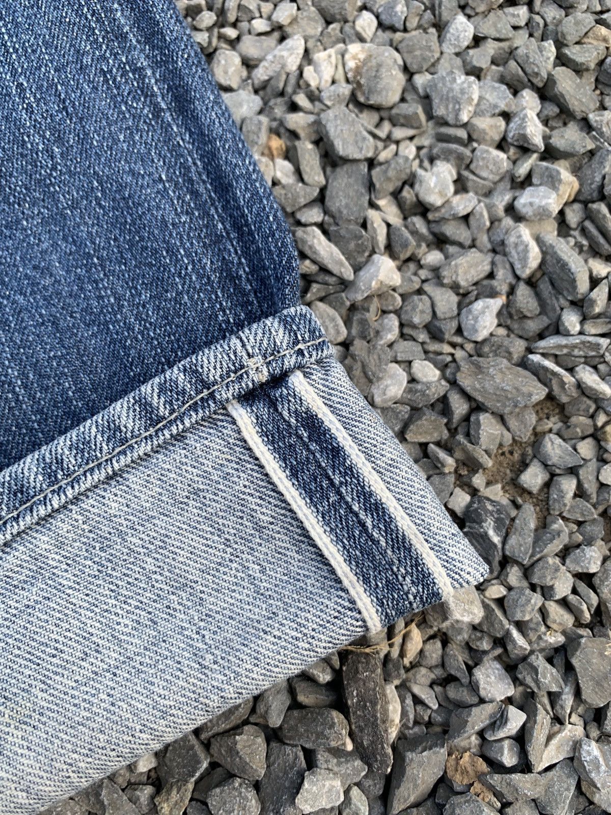 Japanese Brand ICHINOI JAPANESE SELVEDGE RAW RUSTY DISTRESSED DENIM Size US 28 / EU 44 - 11 Thumbnail