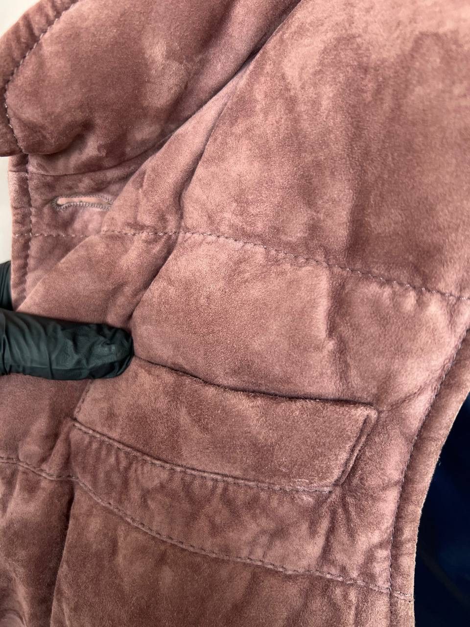 Brunello Cucinelli RRP $3745 Brunello Cucinelli Suede Vest Luxury Mens Size S Size US S / EU 44-46 / 1 - 10 Thumbnail