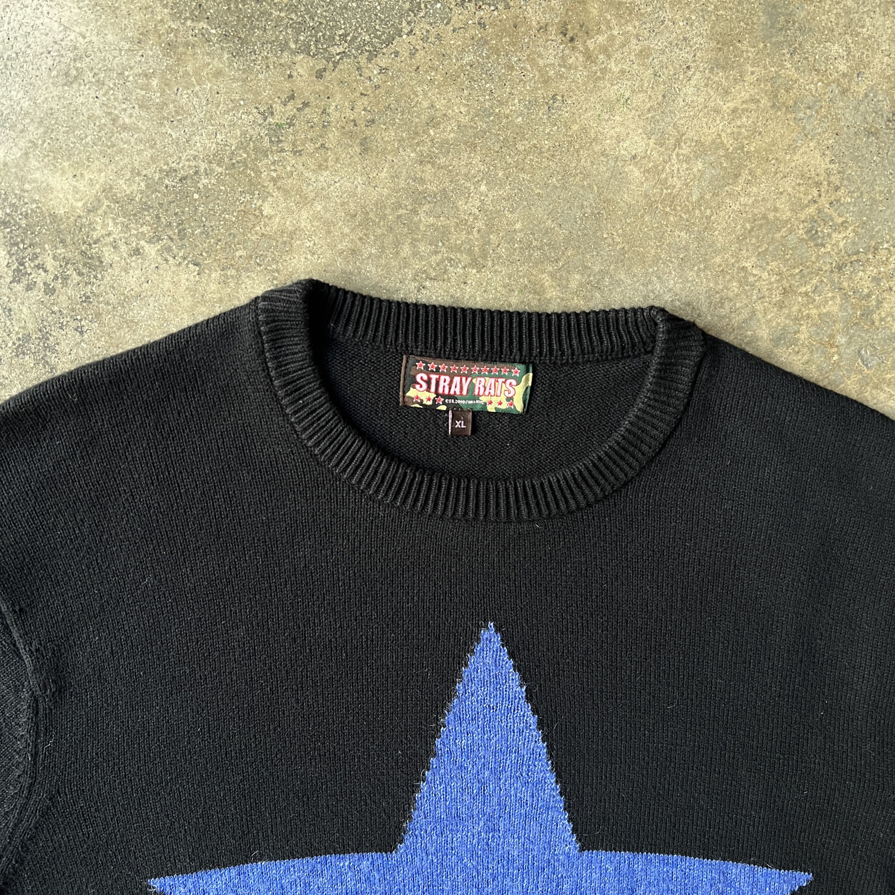 Stray Rats Stray Rats Mohair Stars Sweater Billy Corgan Inspo Size US XL / EU 56 / 4 - 4 Thumbnail