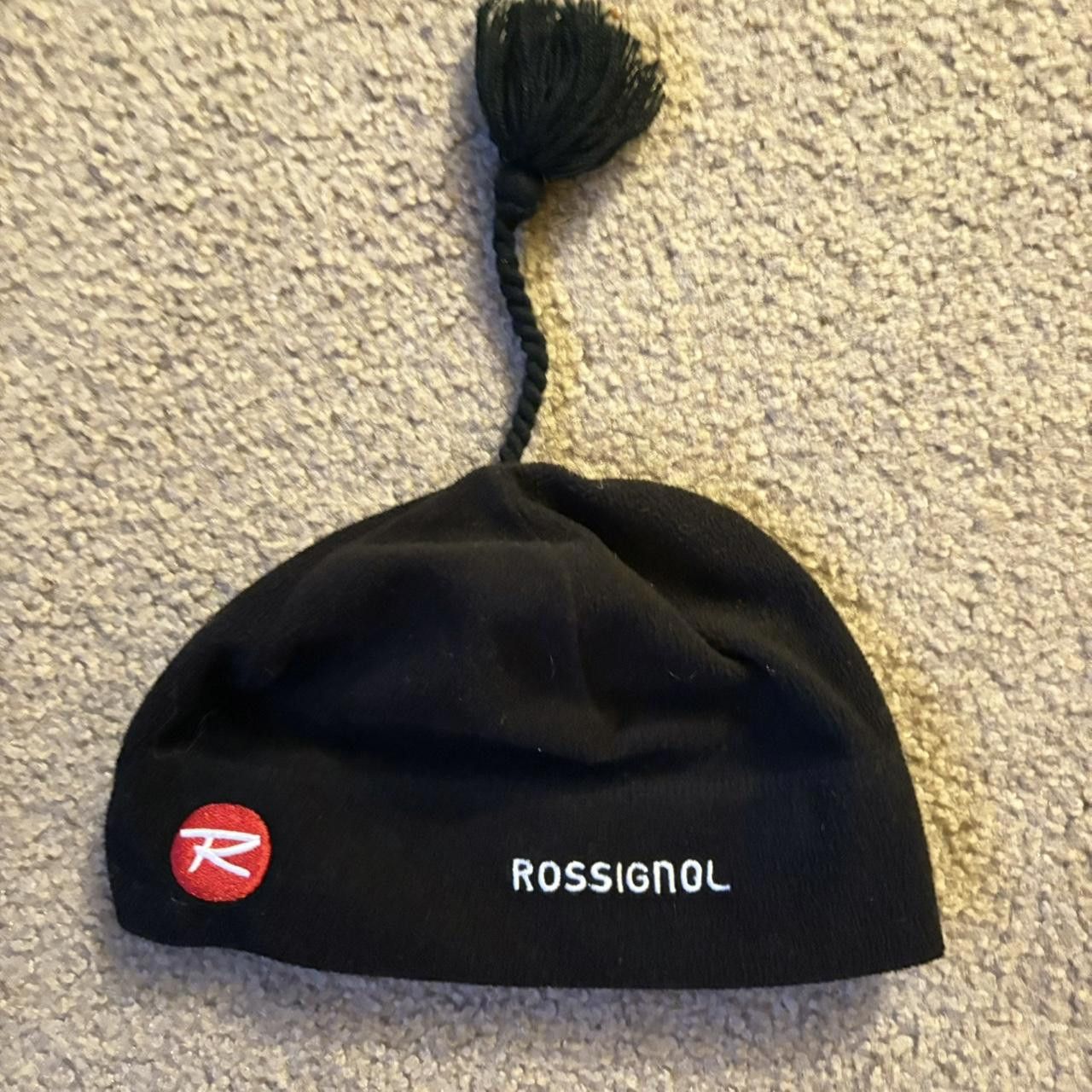 Designer Rossignol Black Beanie Size ONE SIZE - 1 Preview