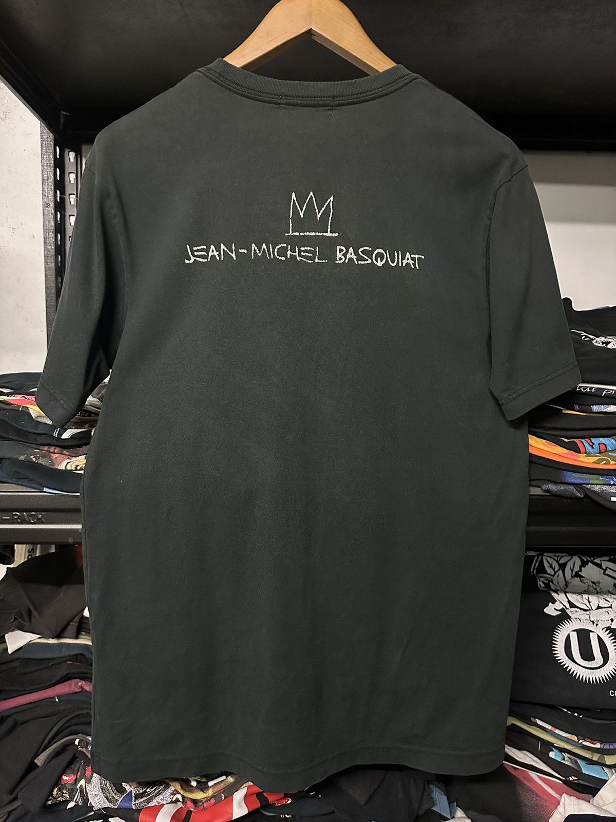 Uniqlo × Vintage Jean Michel Basquiat Jack Johnson Sun Faded Tee Size US L / EU 52-54 / 3 - 5 Thumbnail