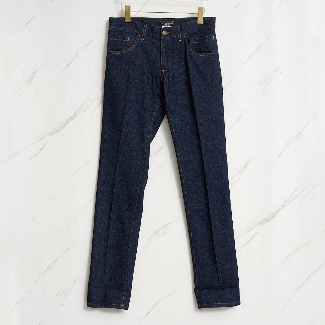 Dolce & Gabbana Dolce&Gabbana Men's Raw Hem Jeans Size US 28 / EU 44 - 1 Thumbnail