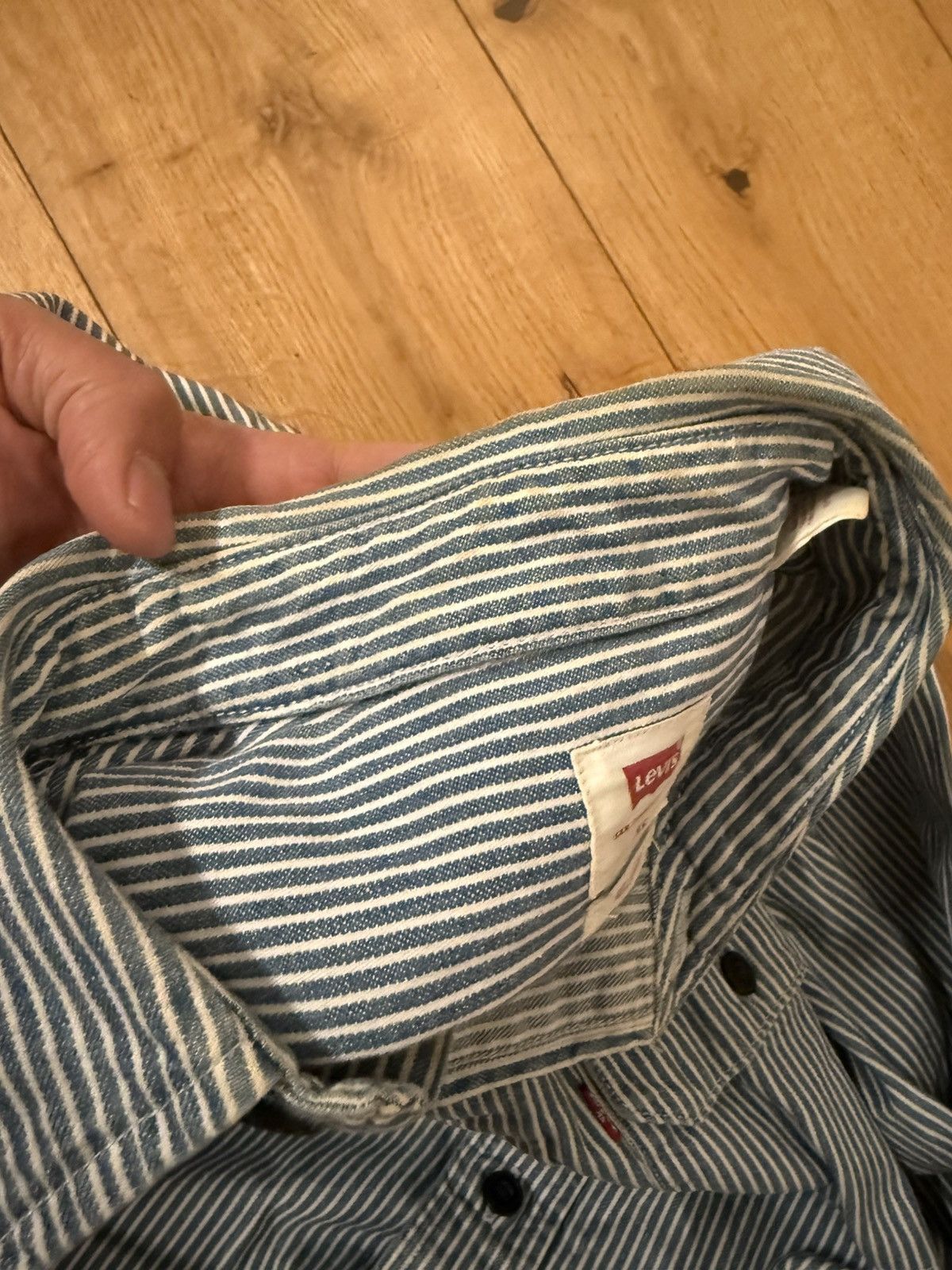 Levi's Vintage Clothing Vintage Levis Striped Button Down Size US XS / EU 42 / 0 - 5 Thumbnail