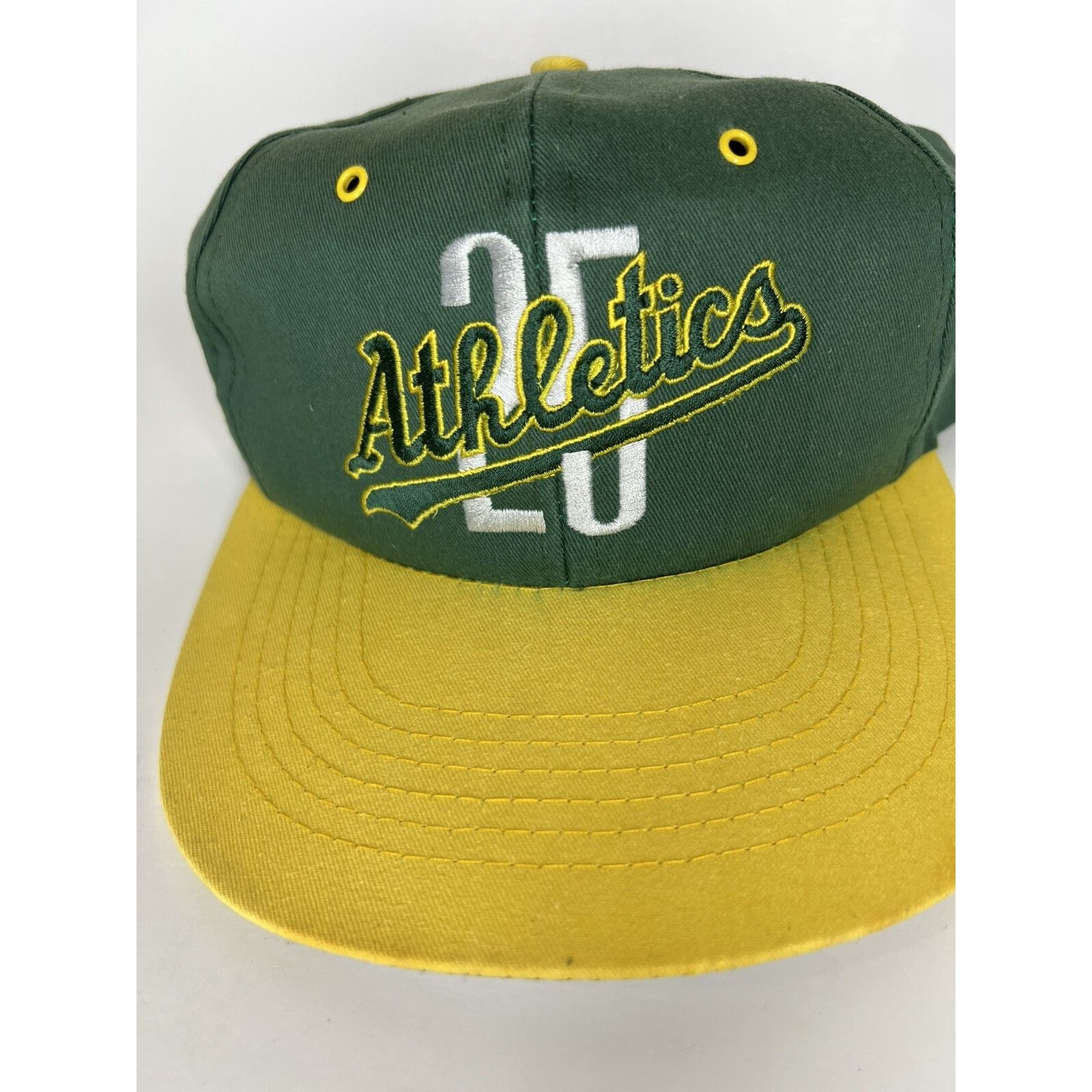 Other Vintage Oakland Athletics Snapback Hat Cap "25th Anniversary Size ONE SIZE - 3 Thumbnail