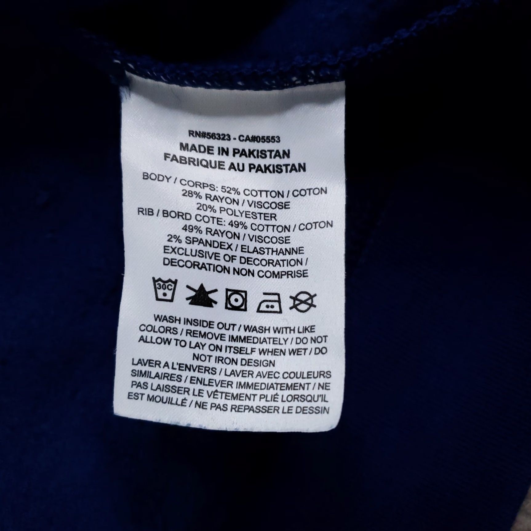 Nike Nike Sweatshirt Mens 1X Blue Crewneck Pullover Logo CJ7268-492 Sportswear Graphic Print Fleece Cotton Rayon Polyester Spandex Swoosh Light Weight Size XL / US 12-14 / IT 48-50 - 7 Thumbnail
