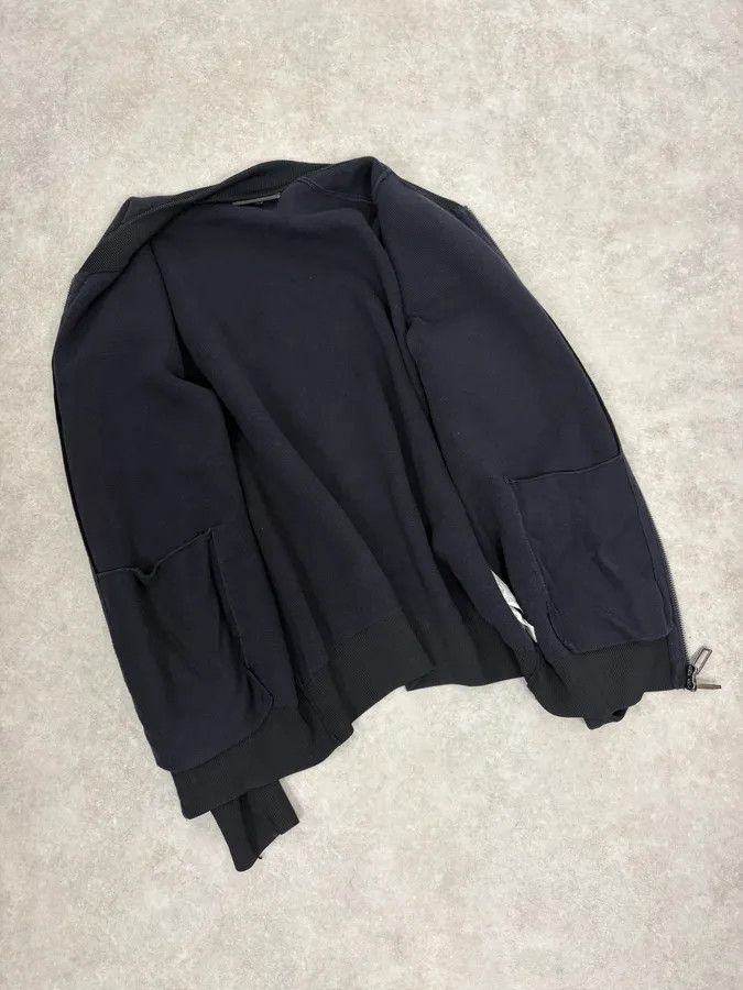 Emporio Armani AW2019 Emporio Armani Navy Slim Zip-up Sweater Size US S / EU 44-46 / 1 - 7 Thumbnail
