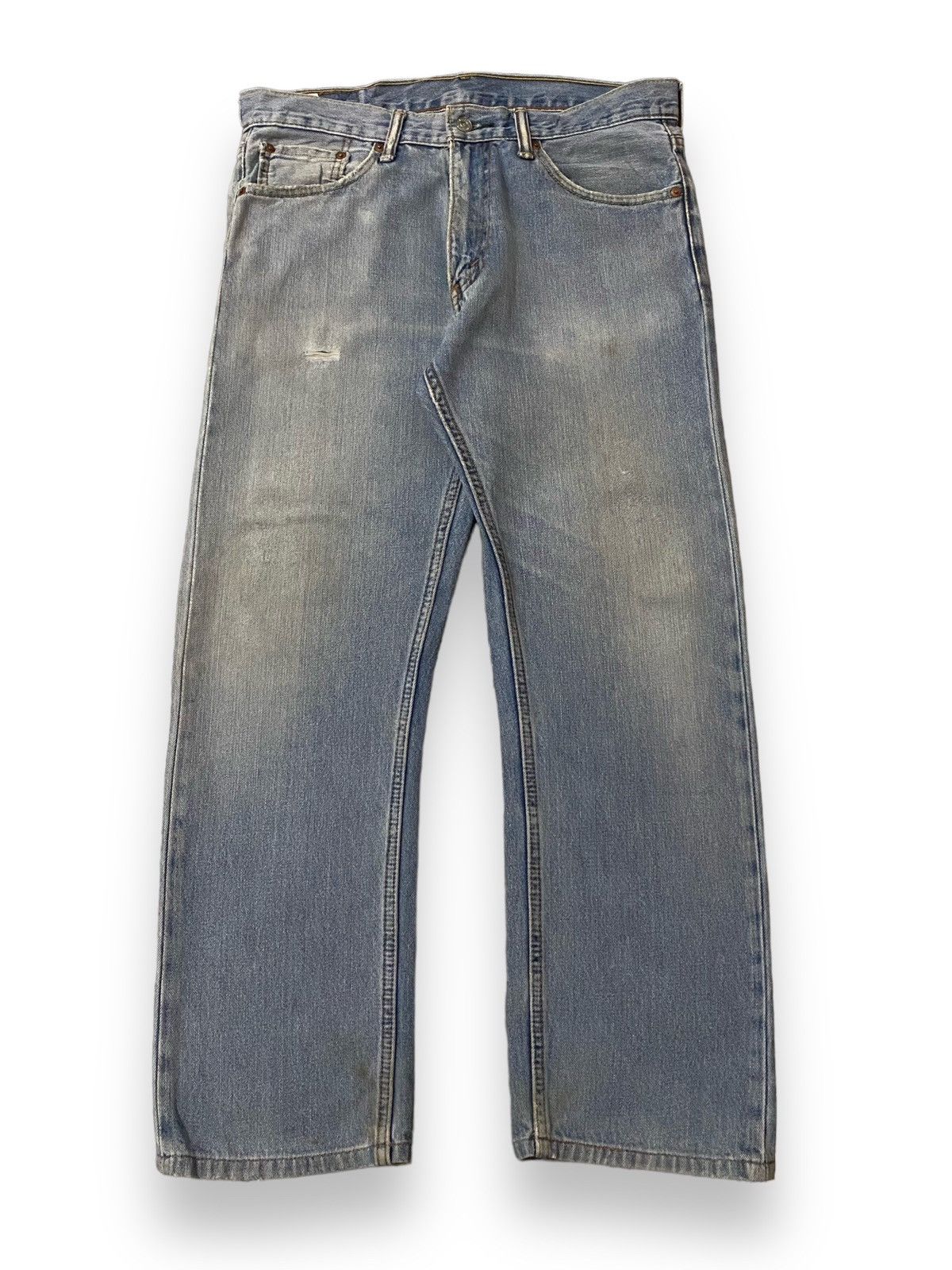 Levi's × Levi's Vintage Clothing Vintage Levis 505 Japan Button 3937 Faded Blue Regular Fit Size US 33 - 2 Thumbnail