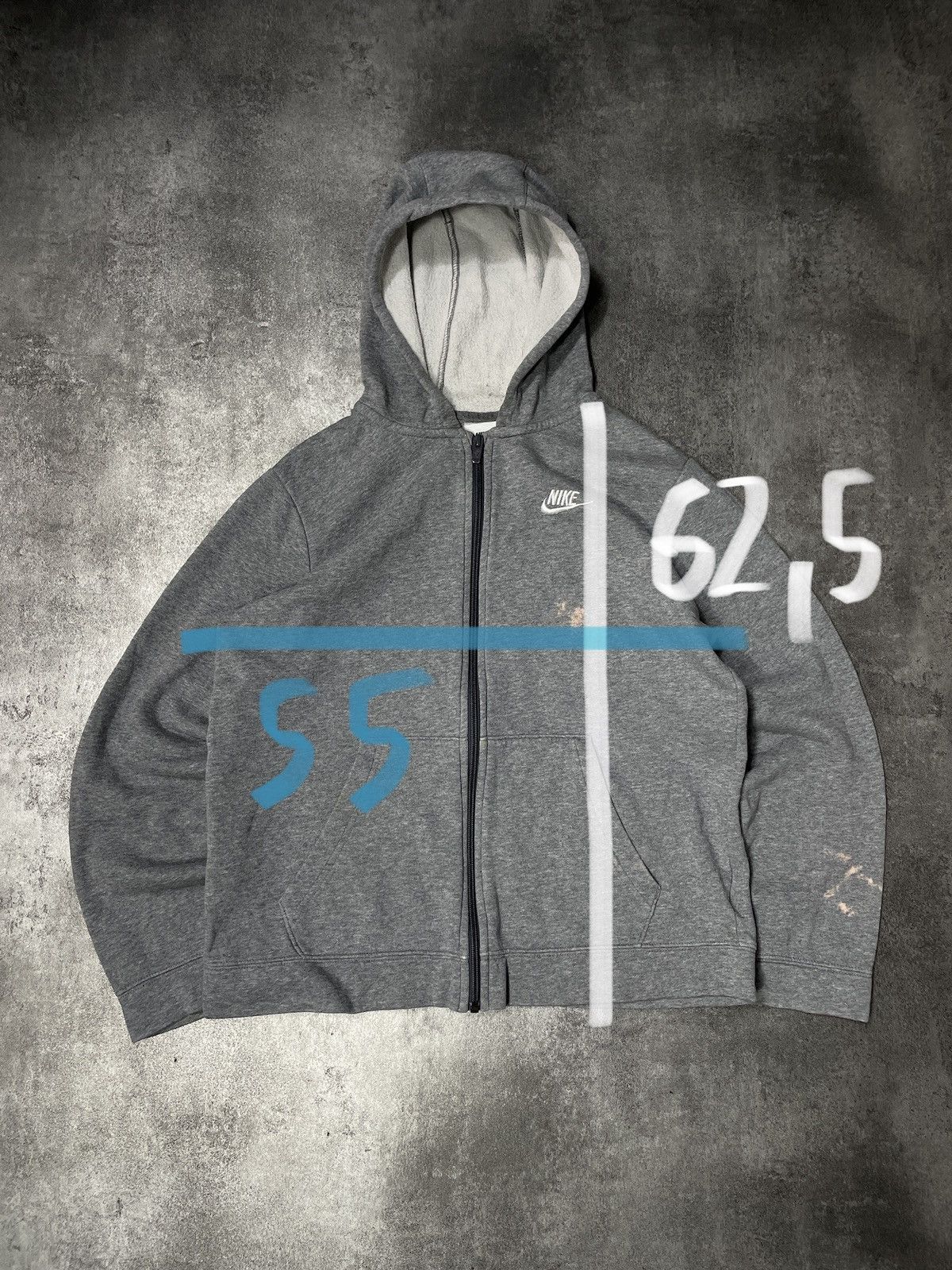 Nike 🔥Offers🔥Nike Hoodie Zip Swoosh Vintage Drill Boxy Fit Size US XS / EU 42 / 0 - 14 Thumbnail