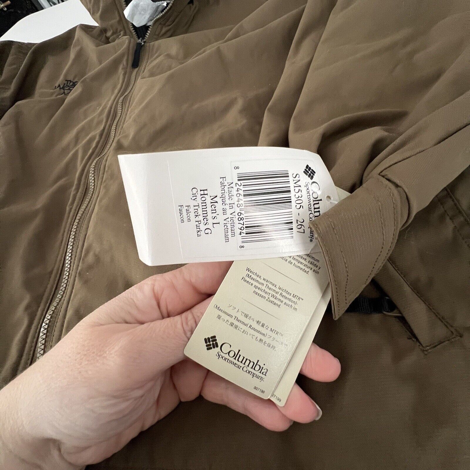 Columbia Columbia Jacket City Trek Paramount Crew The Weather Man Size US L / EU 52-54 / 3 - 6 Thumbnail