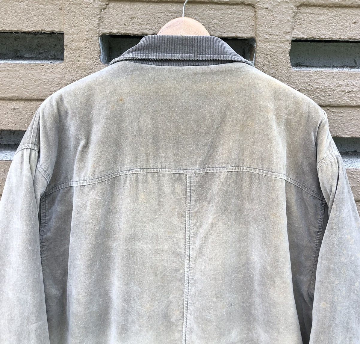 Vintage VTG Faded Multi Cargo Pocket Suede Lined Sherpa SafariJacket Size US L / EU 52-54 / 3 - 14 Thumbnail
