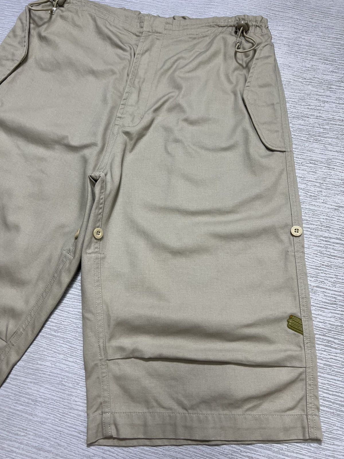 Maharishi Maharishi - Embroidered Logo Loose Snoshorts Size US 32 / EU 48 - 6 Thumbnail