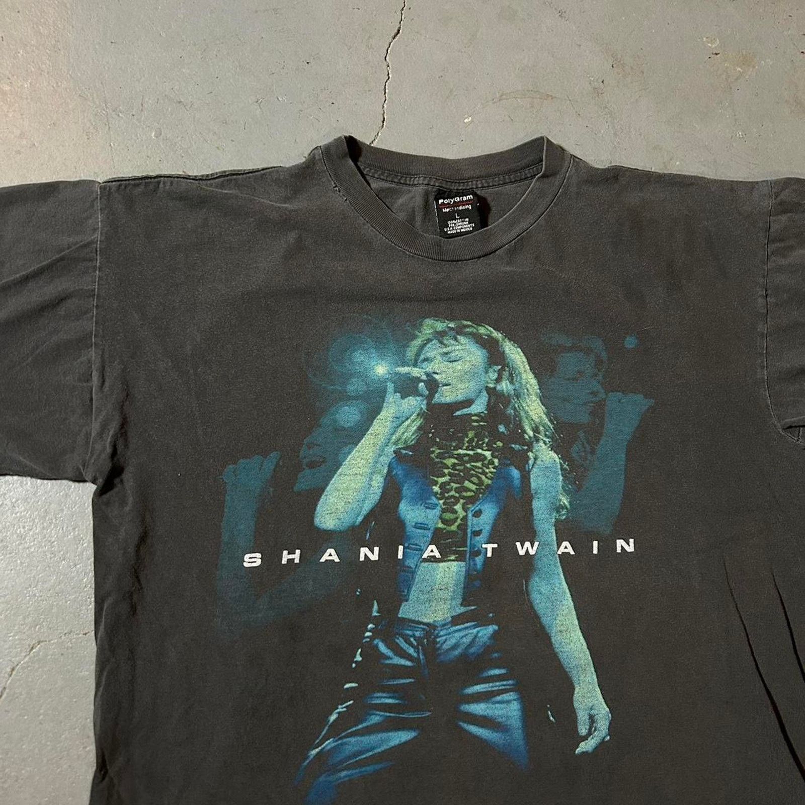 Hanes 90s shania twain tee shirt Size US L / EU 52-54 / 3 - 2 Thumbnail