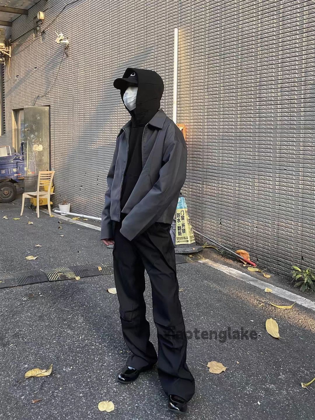 Designer × Japanese Brand × Vintage utility pleated yuppie dance patchwork punk pants Size US 34 / EU 50 - 4 Thumbnail