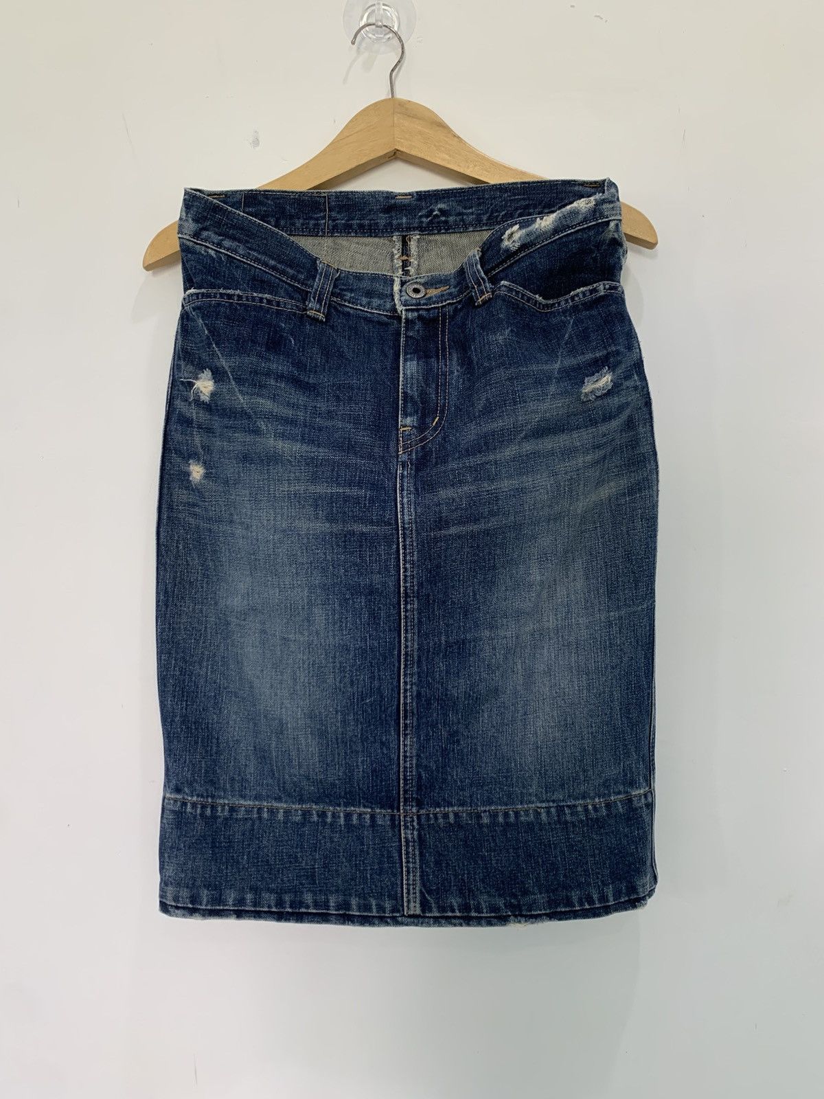 Hysteric Glamour hysteric glamour skirt jeans fade style Size 30" / US 8 / IT 44 - 2 Thumbnail