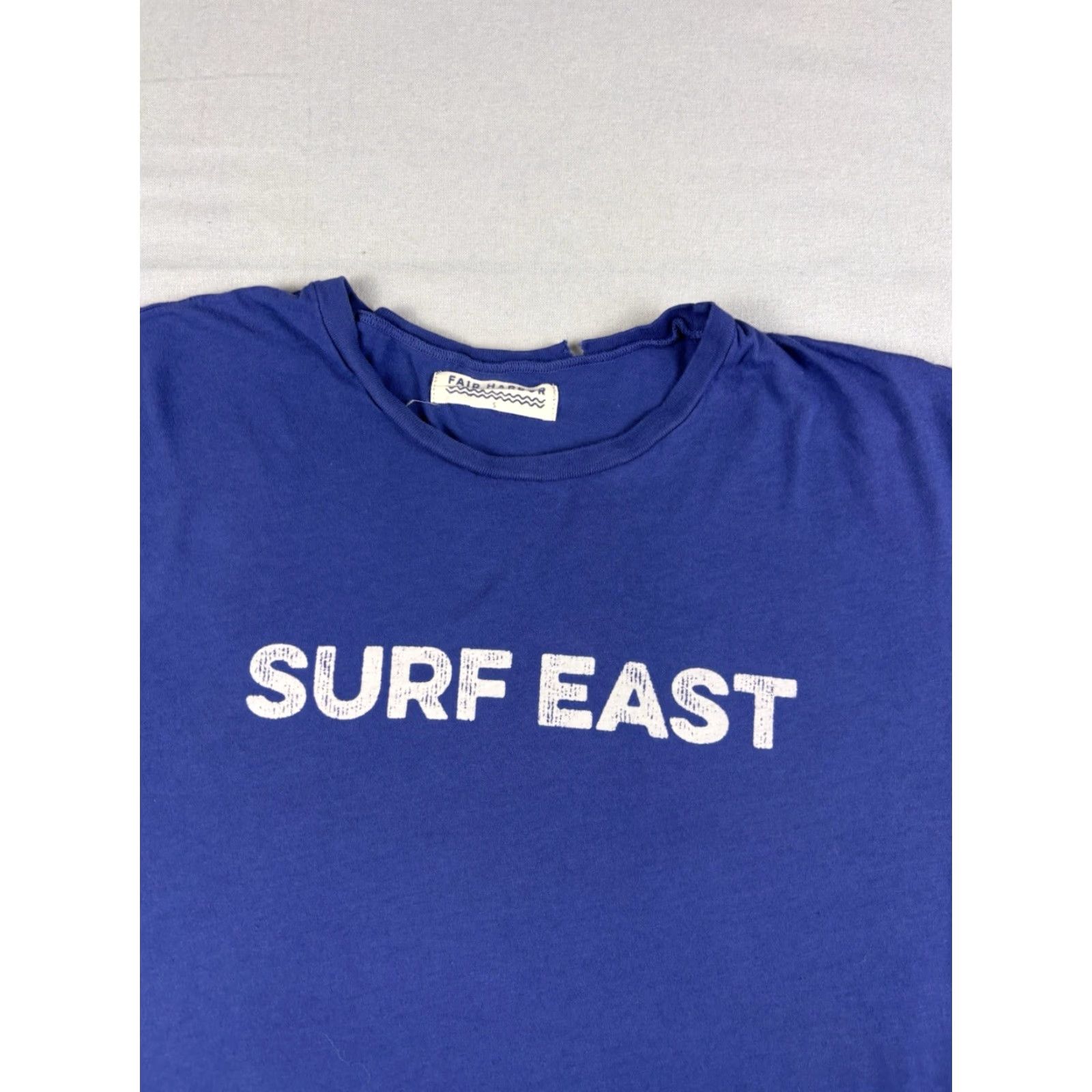 Vintage Fair Harbor Shirt Mens Small Blue Longsleeve Pullover Surf East Beach Outdoors Size US S / EU 44-46 / 1 - 2 Thumbnail