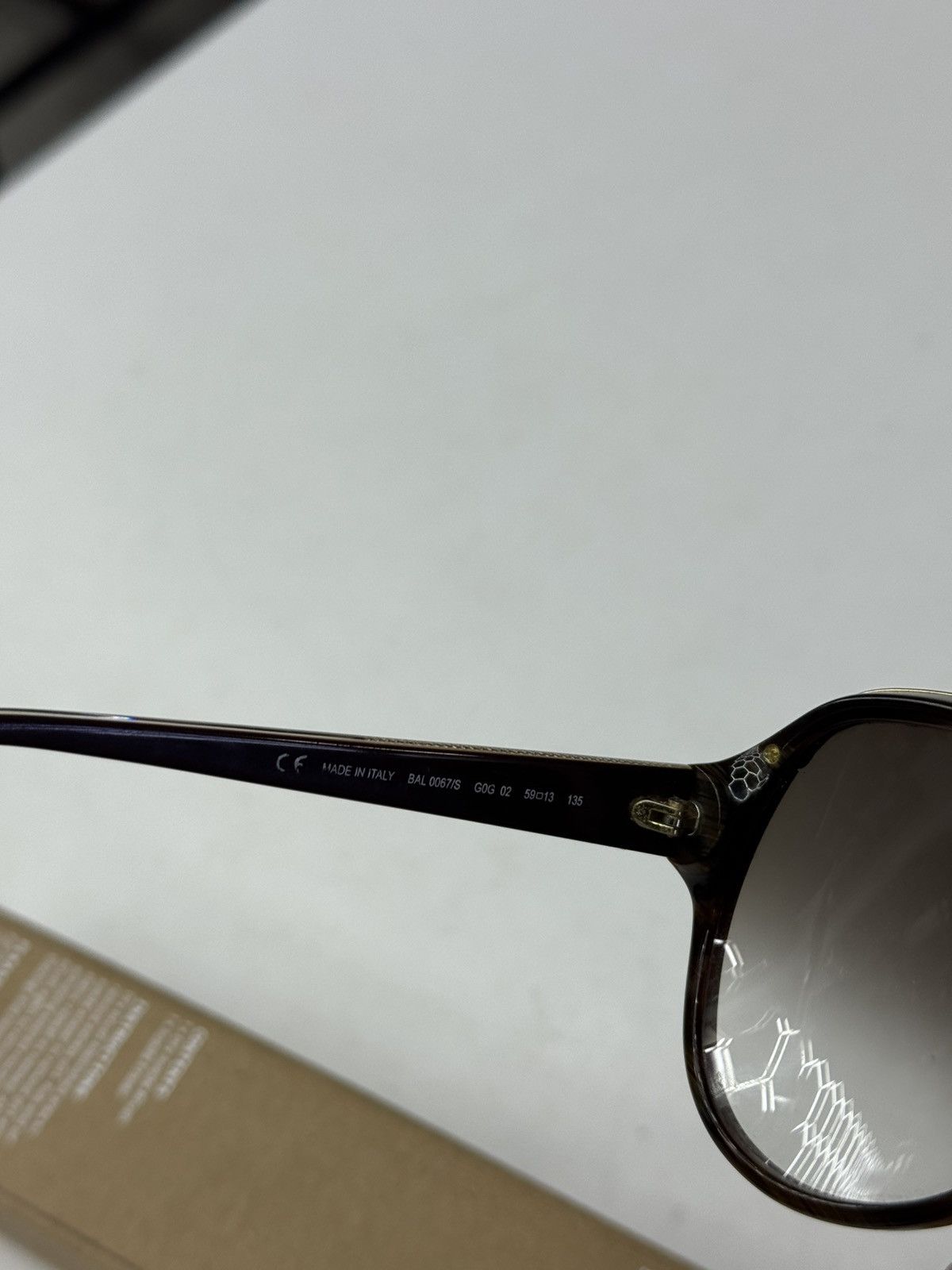 Balenciaga Balenciaga Aviator Sunglasses Brown Size ONE SIZE - 6 Thumbnail