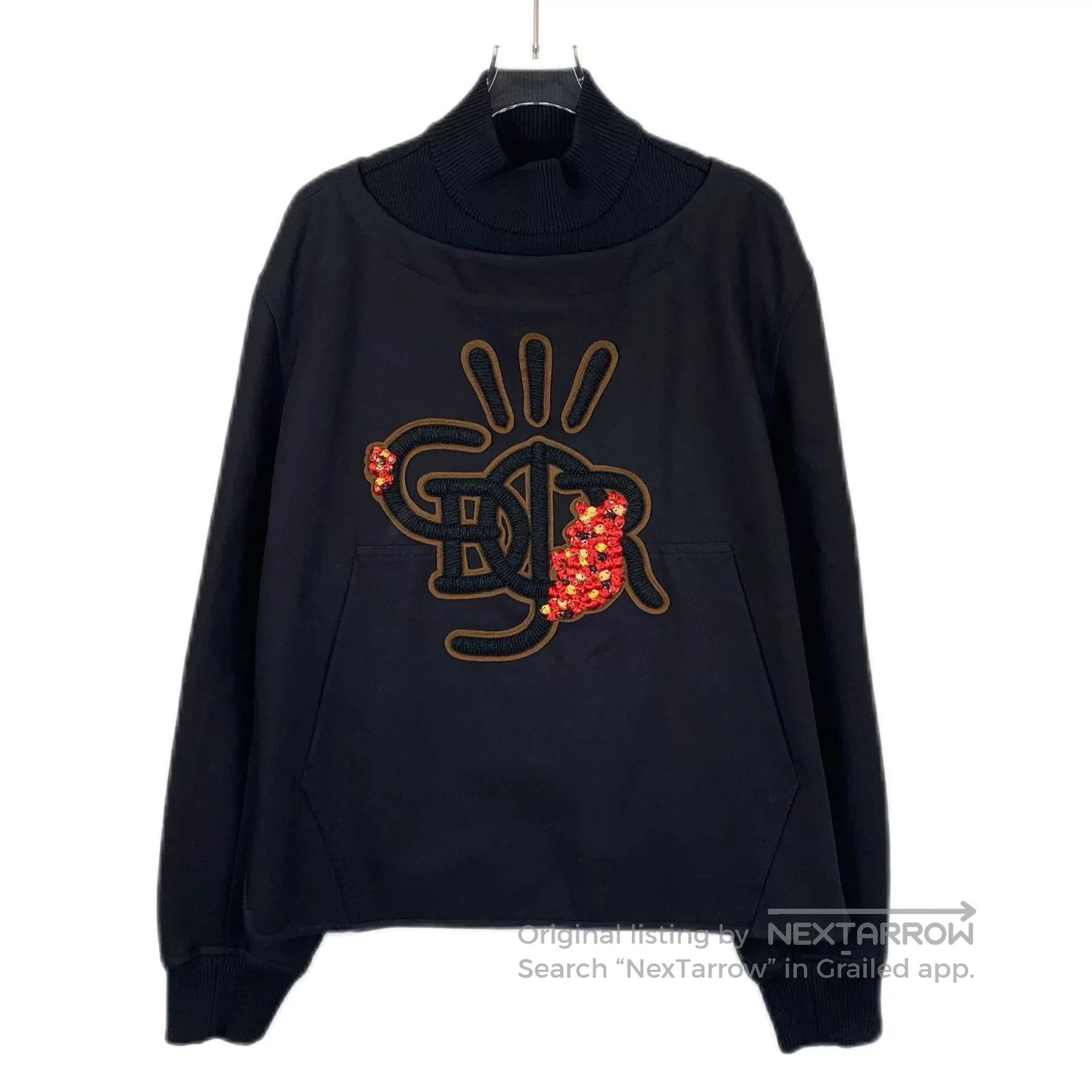 Dior dior x travis scott black sweatshirt. Size US M / EU 48-50 / 2 - 1 Thumbnail